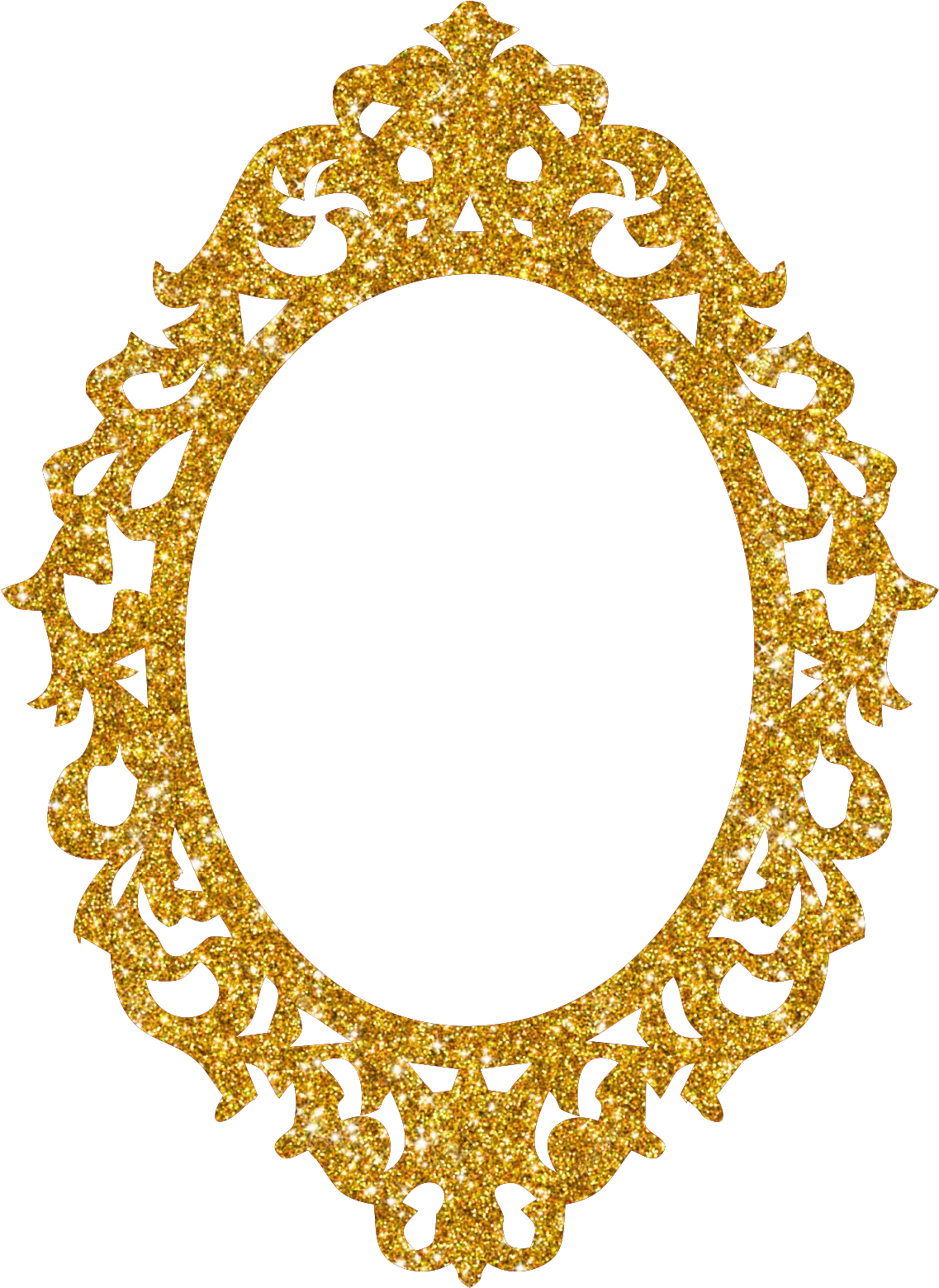 Pin De Noor Ahmed Em Frames 2020 Espelho Branca Neve Oval Frame Design Png Sequins Png