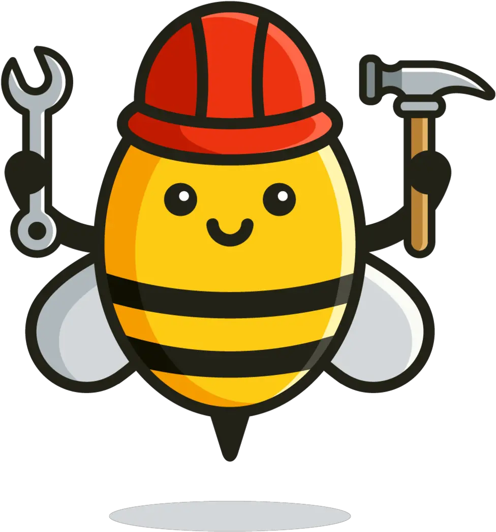 Worker Bees U2014 Be My Guest 167885 Png Images Pngio Worker Bee Png Cartoon Bee Png