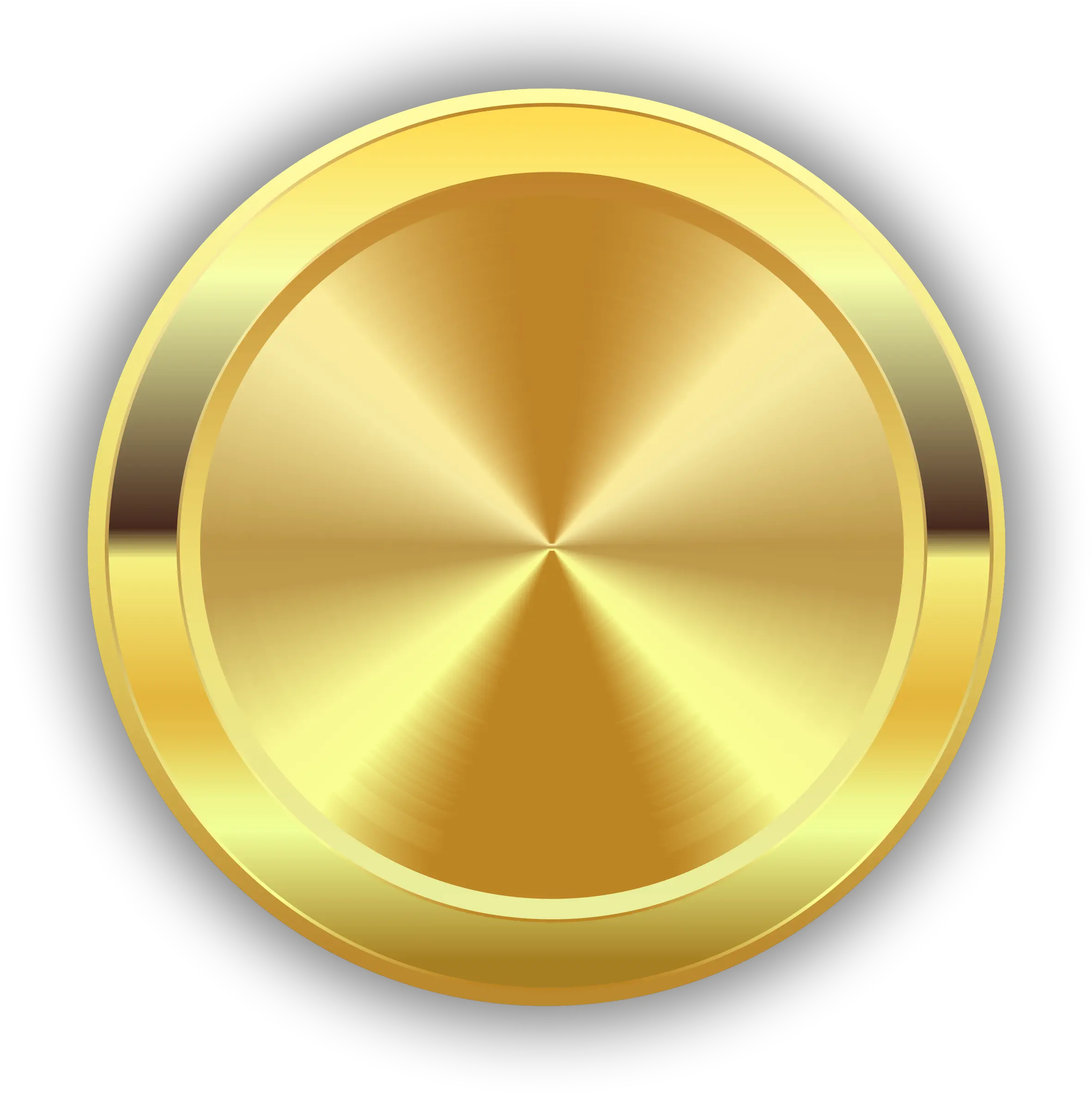 Gold Clipart Circle Picture 1233168 Gold Icon Round Png Gold Circle Frame Png