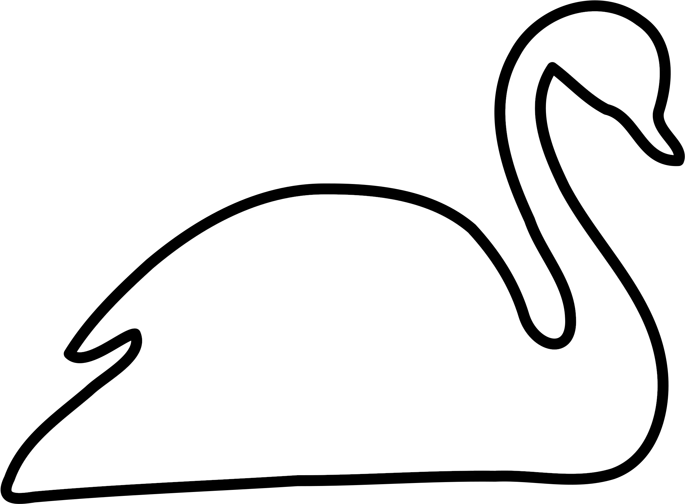 Download White Swan Logo Png Swan Png