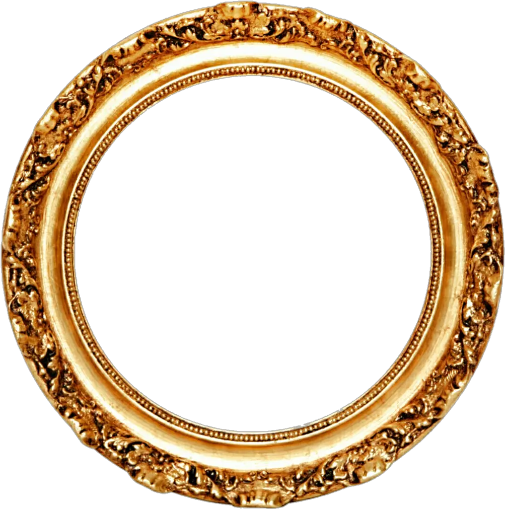 Round Picture Frame Png Image Round Gold Frame Png Circle Frame Png