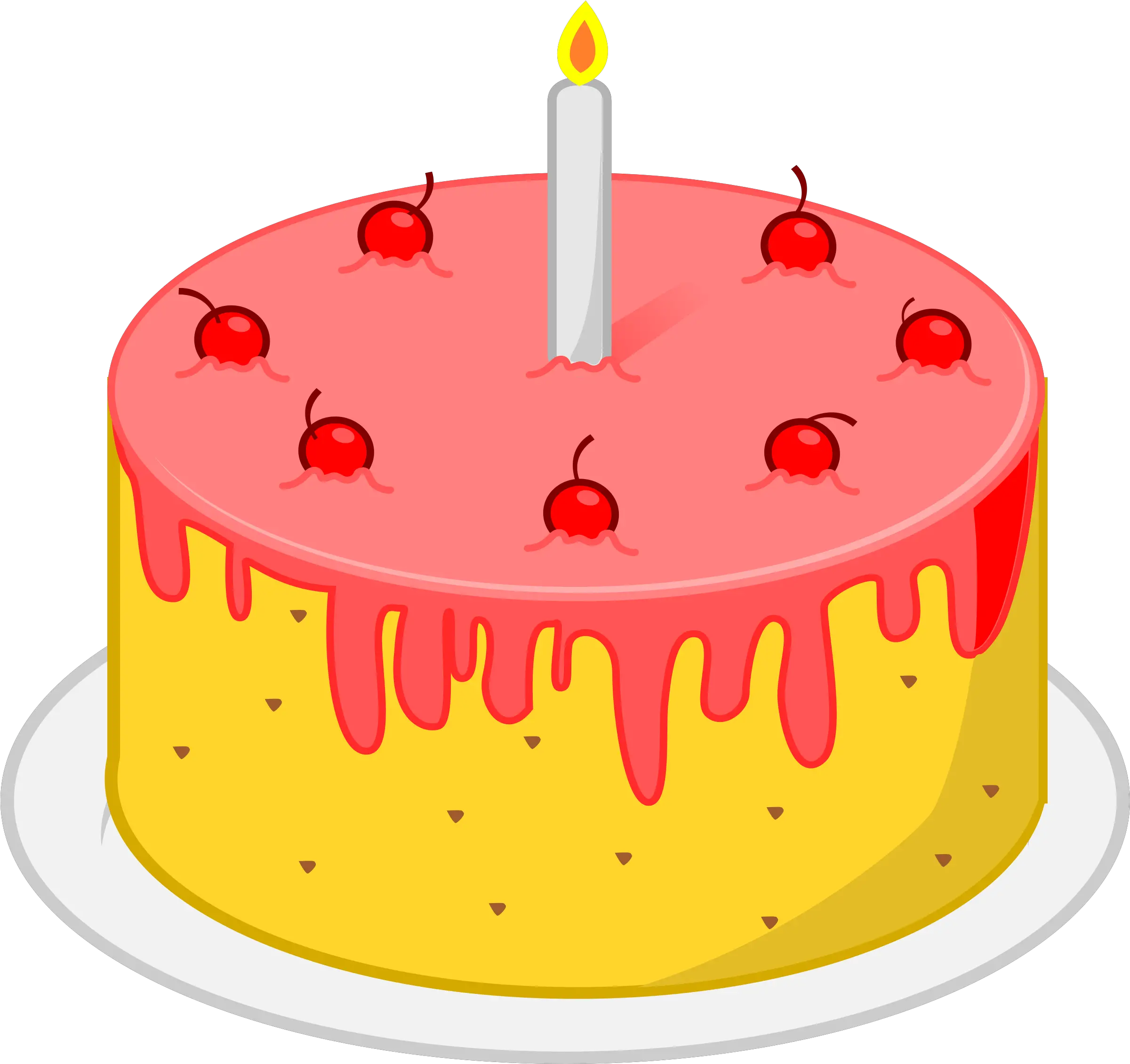 Download Birthday Cake Png Royalty Free Stock Party Food Happy Birthday Sister Gif Cartoon Food Png