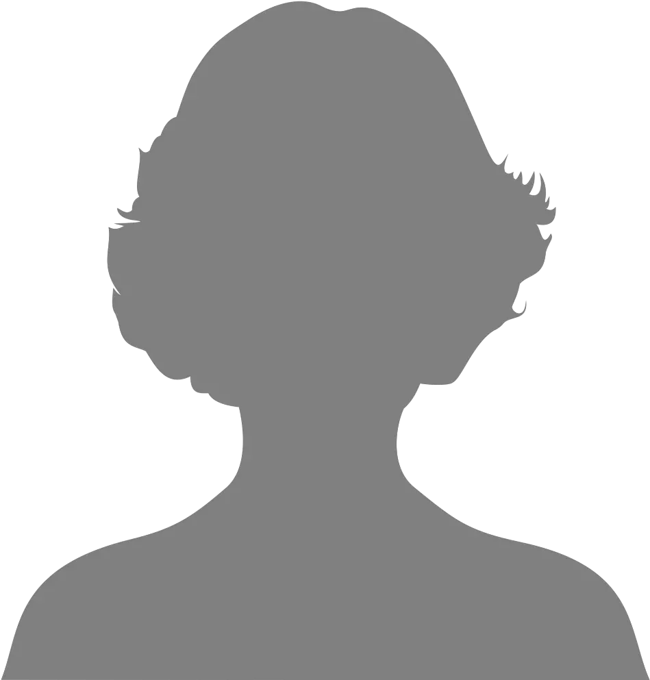 Www Woman Front Face Silhouette Png No Profile Picture Icon Female