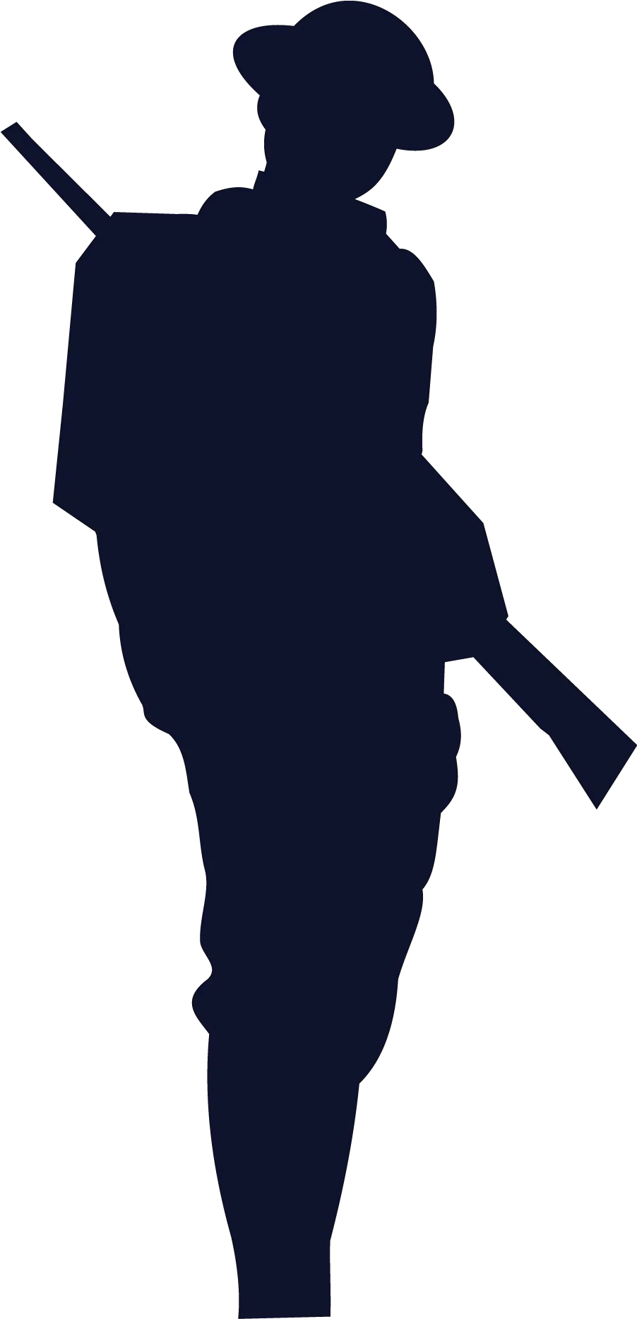 United States World War I Centennial Commission Ii World War Soldier Silhouette Png Ww2 Icon