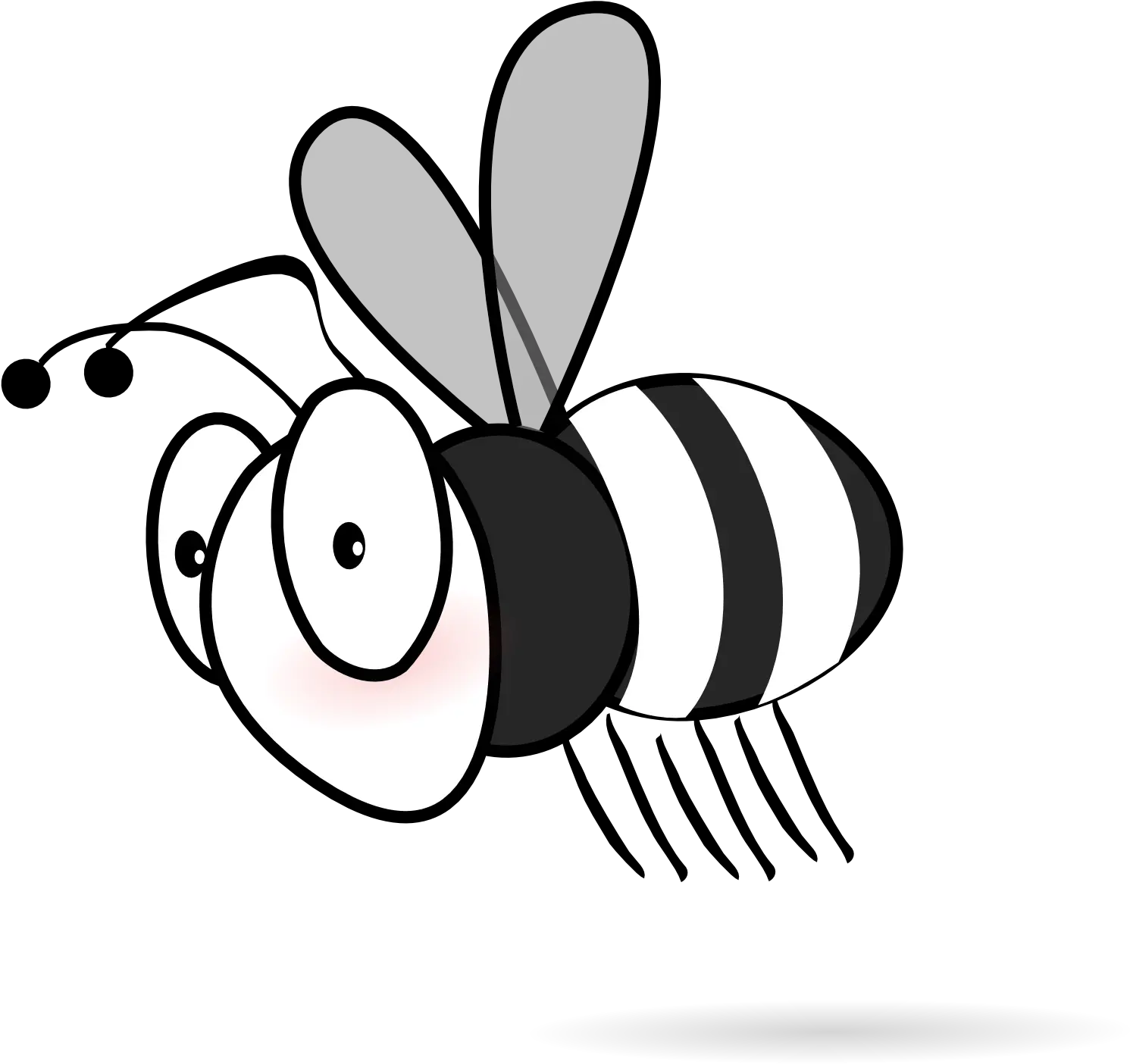 Bee Illustration Bee Clip Art Png Cartoon Bee Png