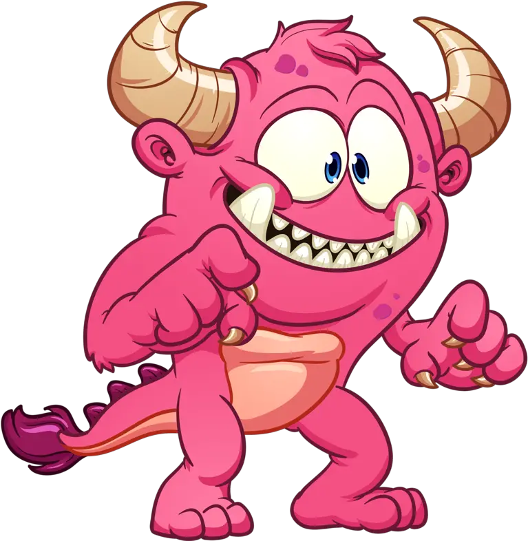 Cute Animated Monster Png Free Monsters Cartoon Monster Png