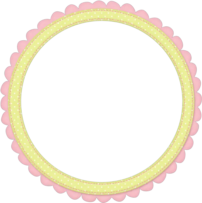 Baby Girl Collection Circle Border Png Baby Transparent Baby Boy Photo Frame Png Transparent Baby Girl Png