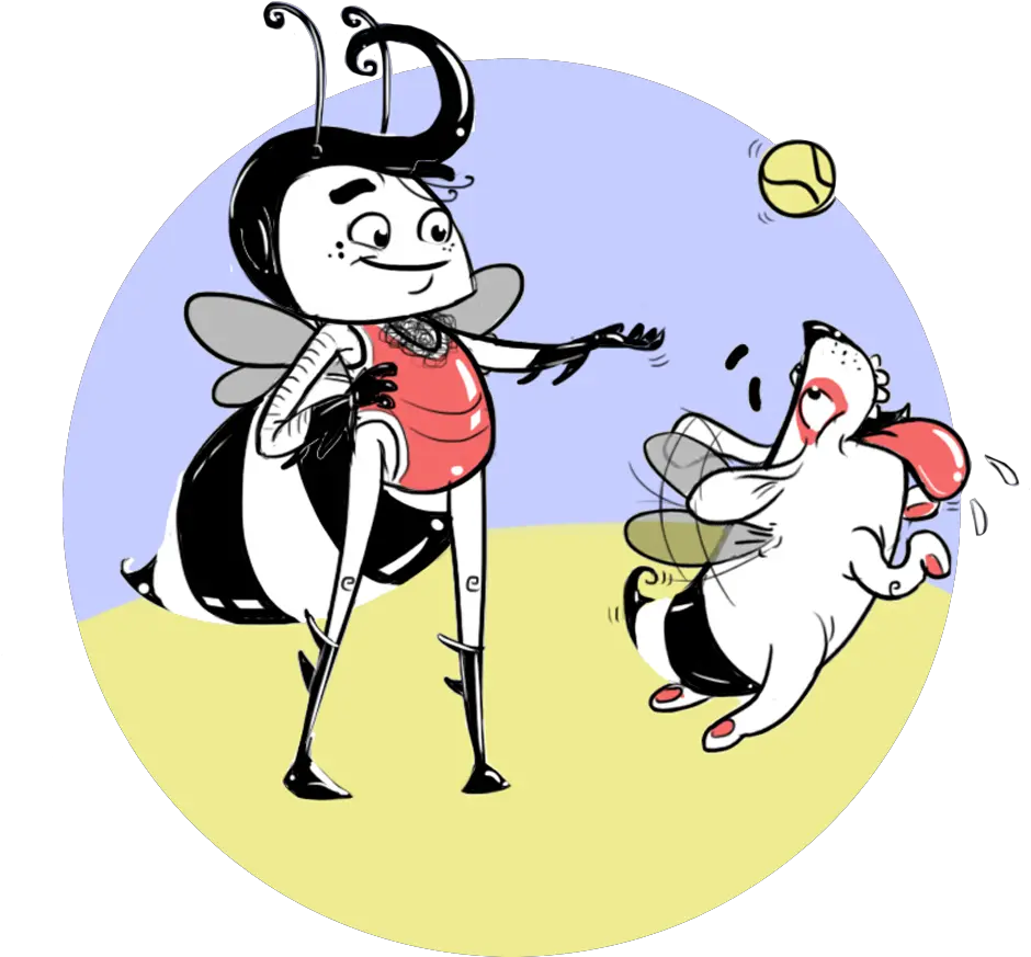 Work U2014 Shantanuverma Png Cartoon Bee