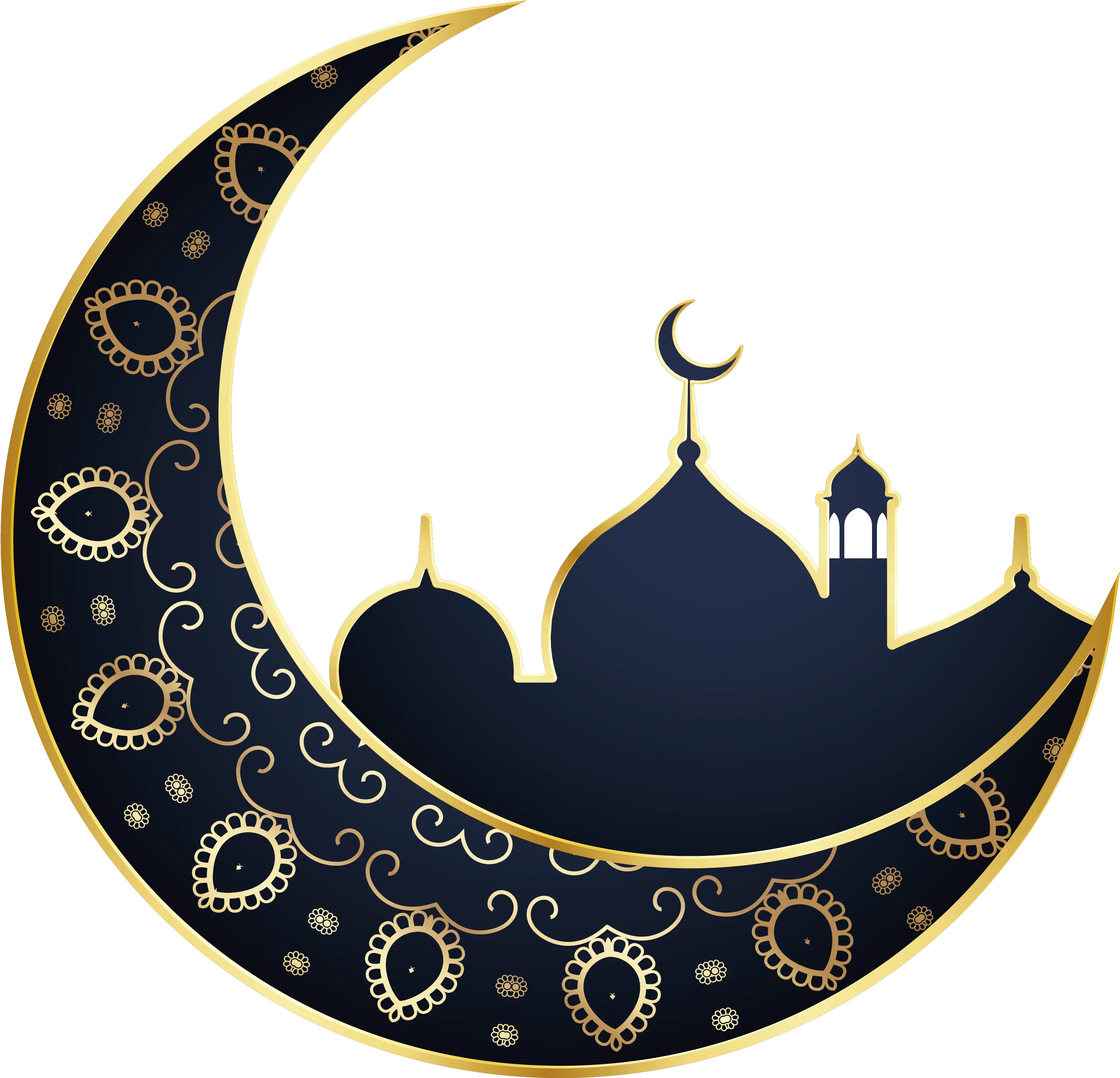 Mosque Ramadan Poster Moon Eid Clipart Ramadan Png Moon Silhouette Png