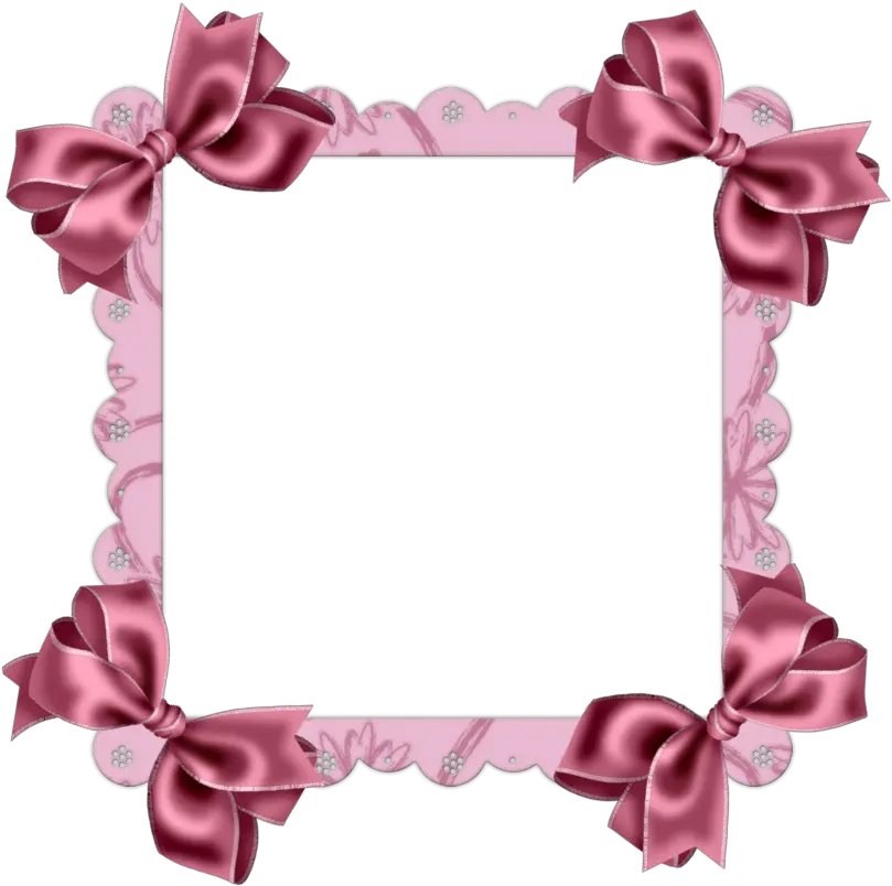 Christmas Frame Transparent With Bow Frame On A Purple Background Png Christmas Frame Transparent