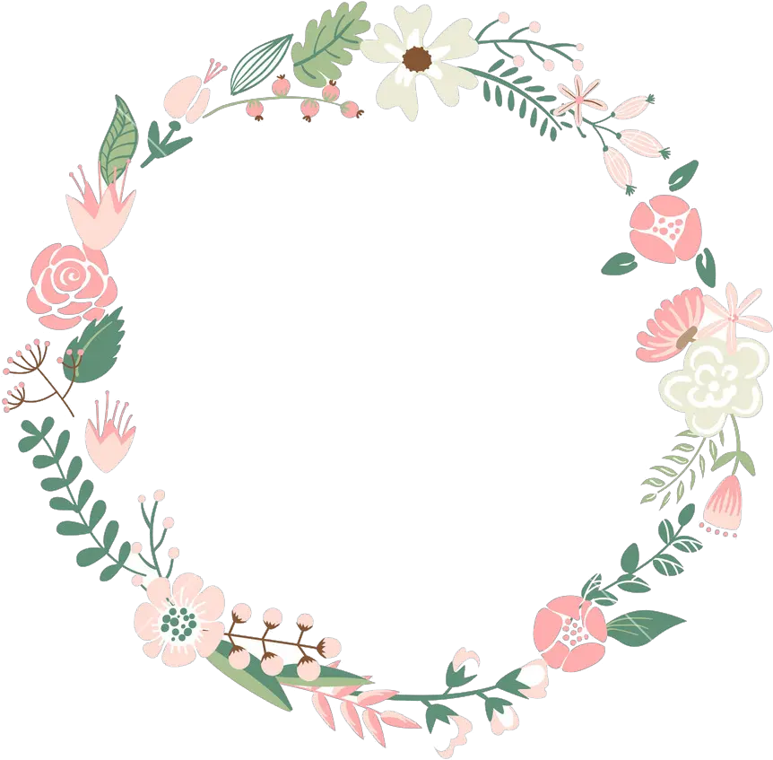 Floral Frame Transparent Png Floral Frame Oval Png Flower Frame Png