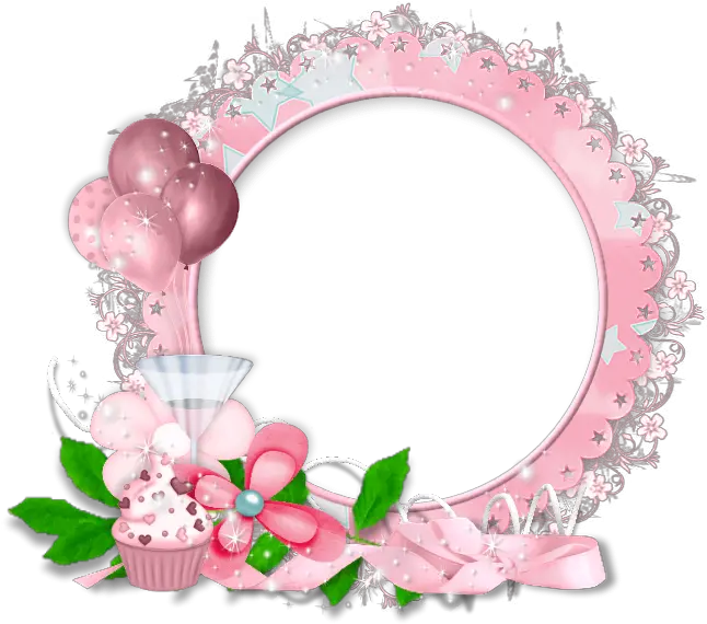 Pin By Cheryl Lynn Kiebler Birthday Frame Circle Png Psp Png