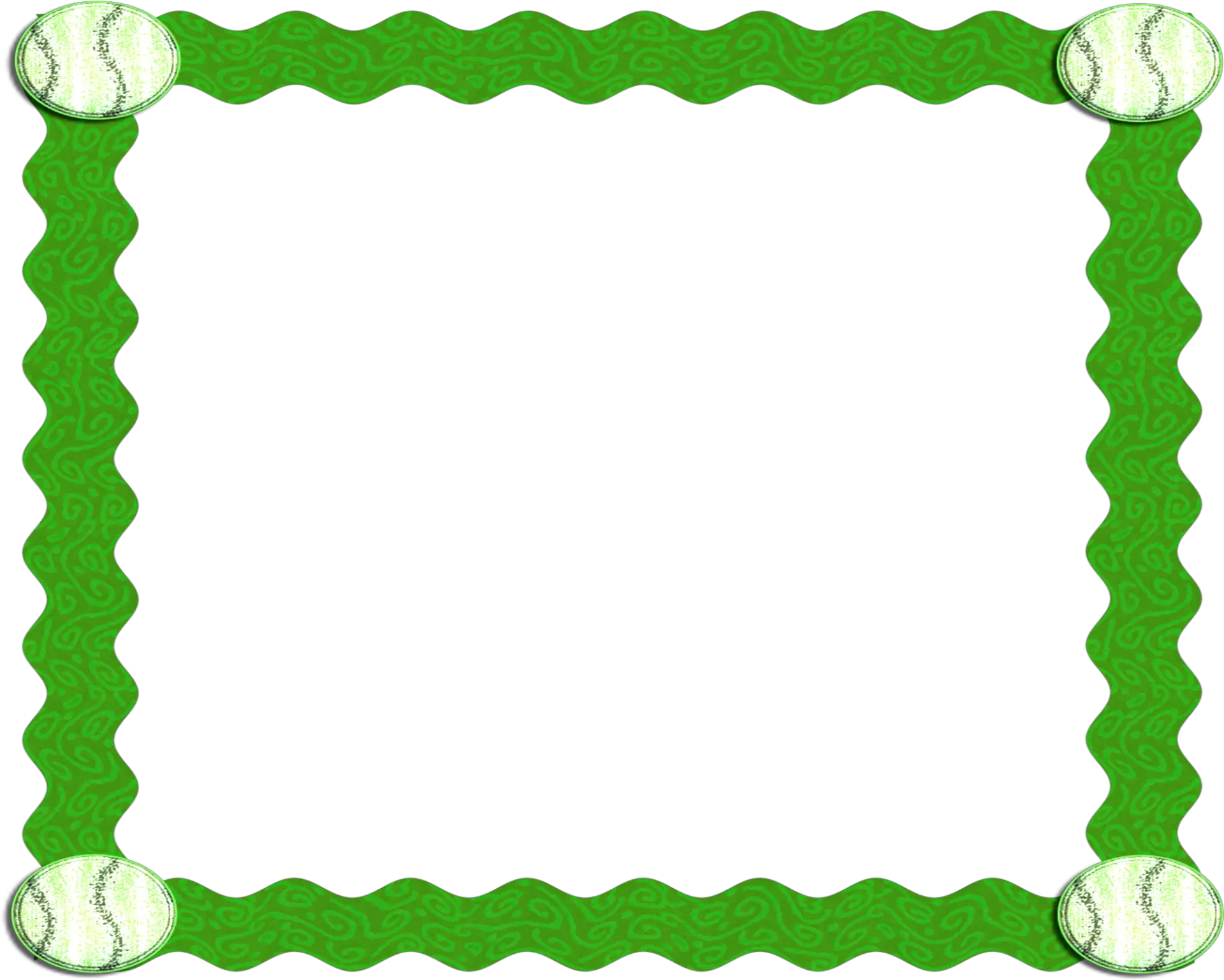 Rectangular Frame Picture Frame Png Green Rectangle Png