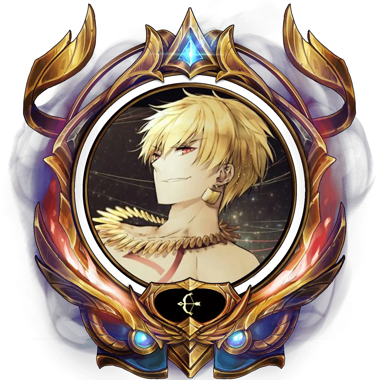 Viewing Profile U003e Araragi Koyomi Gaming Circle Frame Png Toyosatomimi No Miko Icon