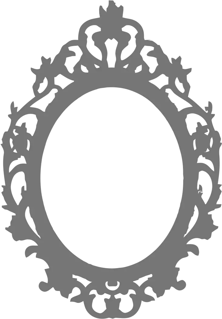 Oval Mirror Frame Tattoos Vector Mirror Frame Png Oval Frame Png