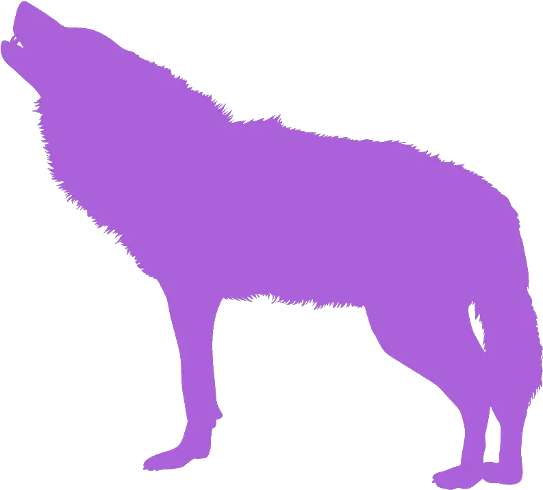 Howling Wolf Silhouette Free Vector Silhouettes Creazilla Purple Wolf Silhouette Png Howling Wolf Png