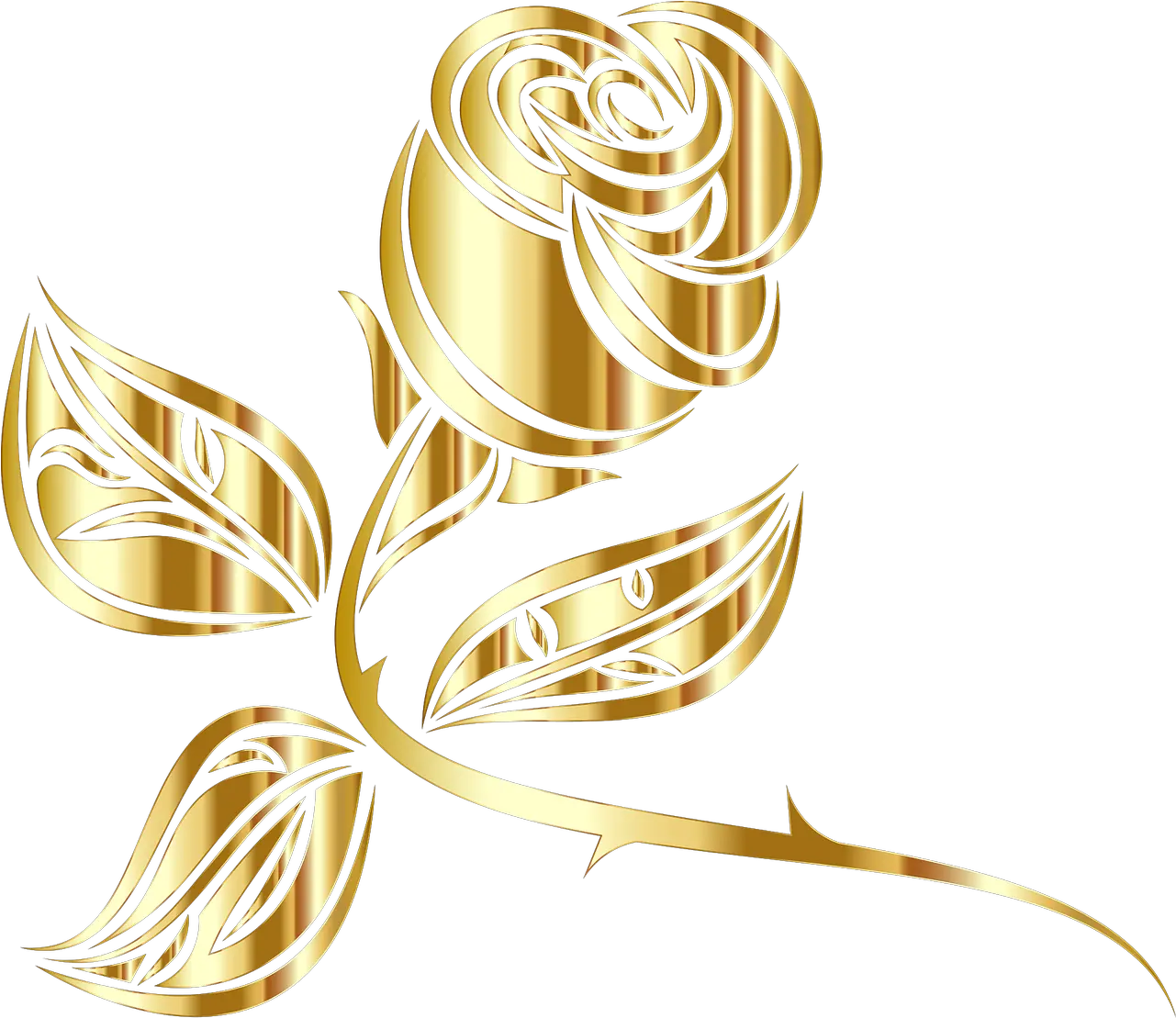 Gold Frame Png Vector Clipart Gold Flower Gold Flower Png