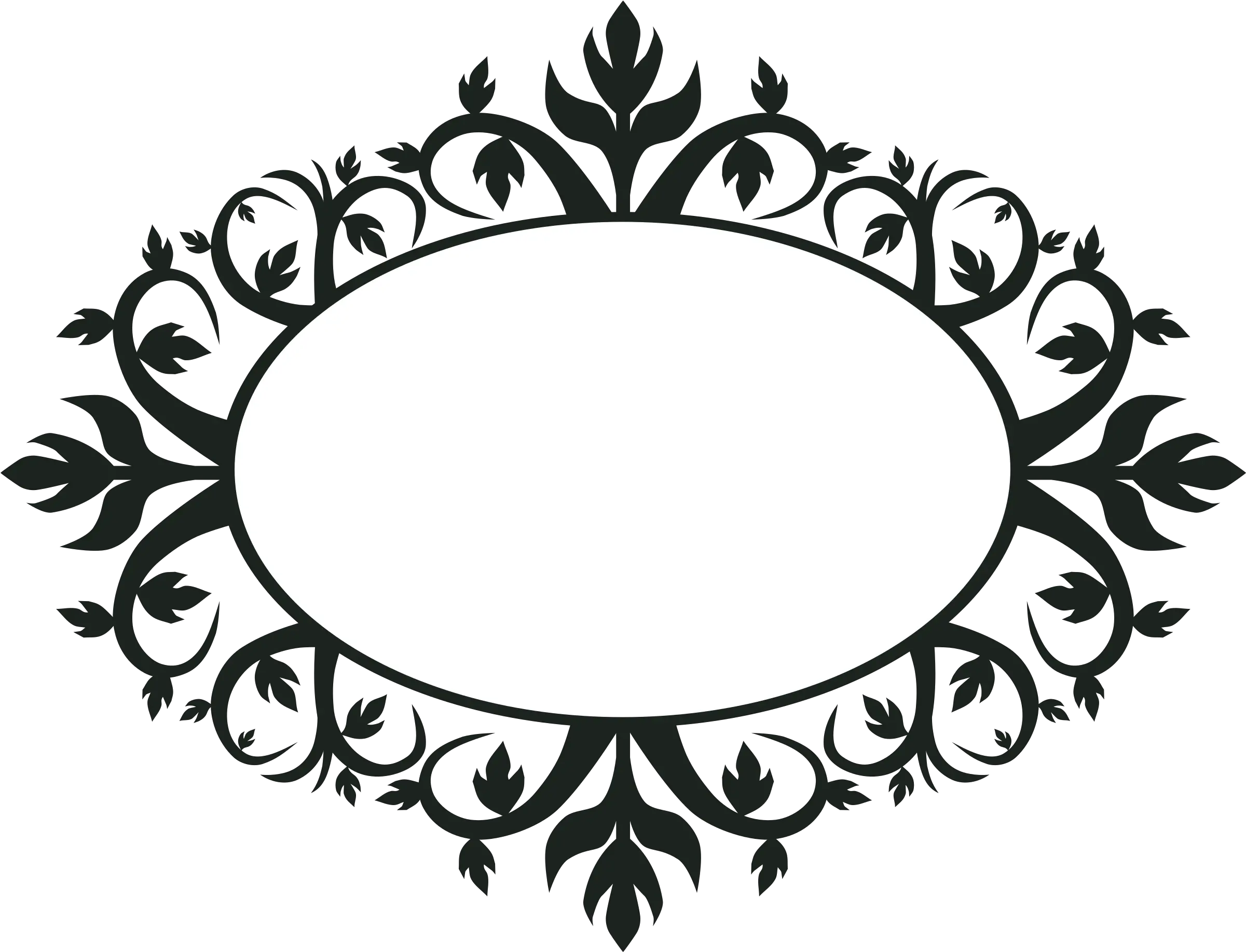 Ornament Oval Frame By Jokantola Vintage Floral Frame Oval Png Oval Frame Png