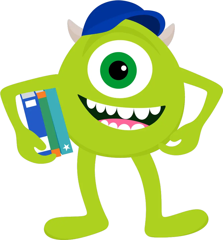 Minus Say Hello Monster Inc Party Monster Party Cartoon Mike From Monsters Inc Png Monster Transparent Background