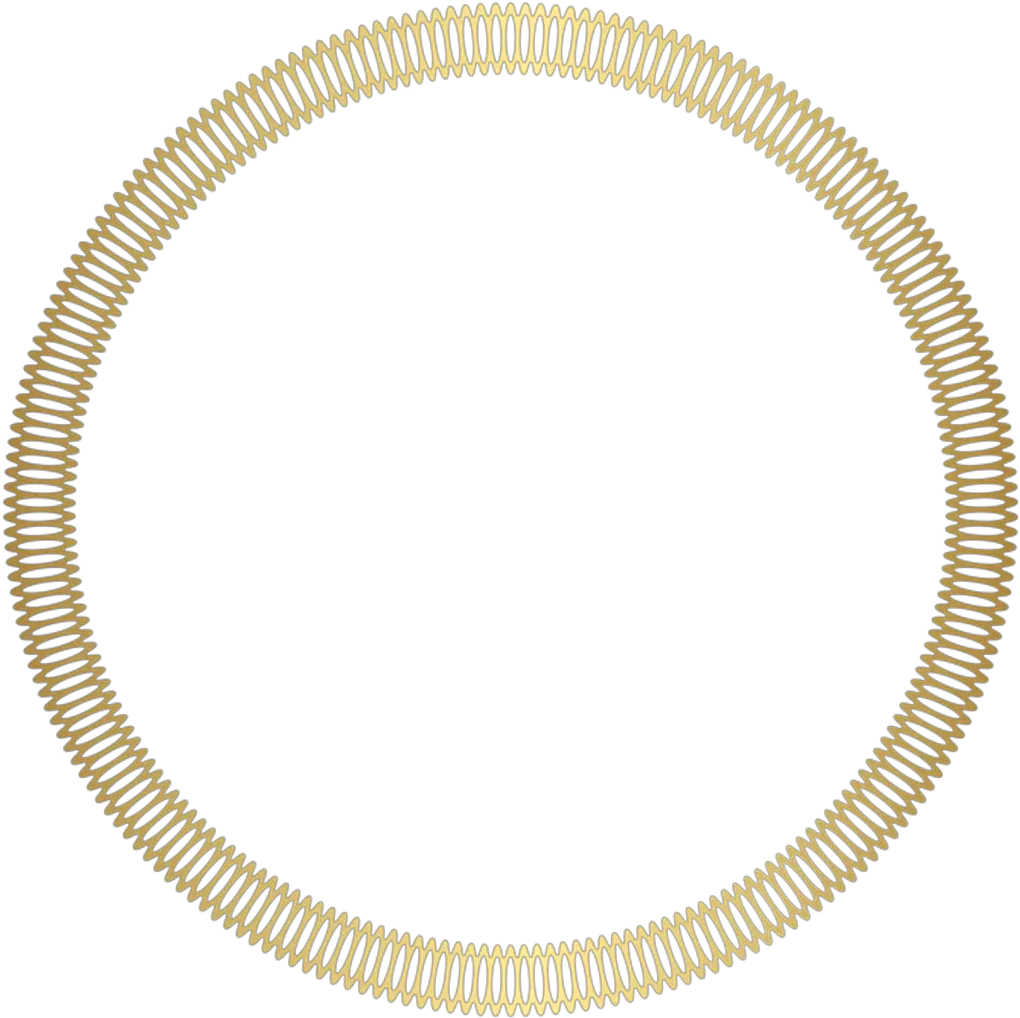 Gold Circle Frame Png Transparent Circle Gold Picture Frame Png