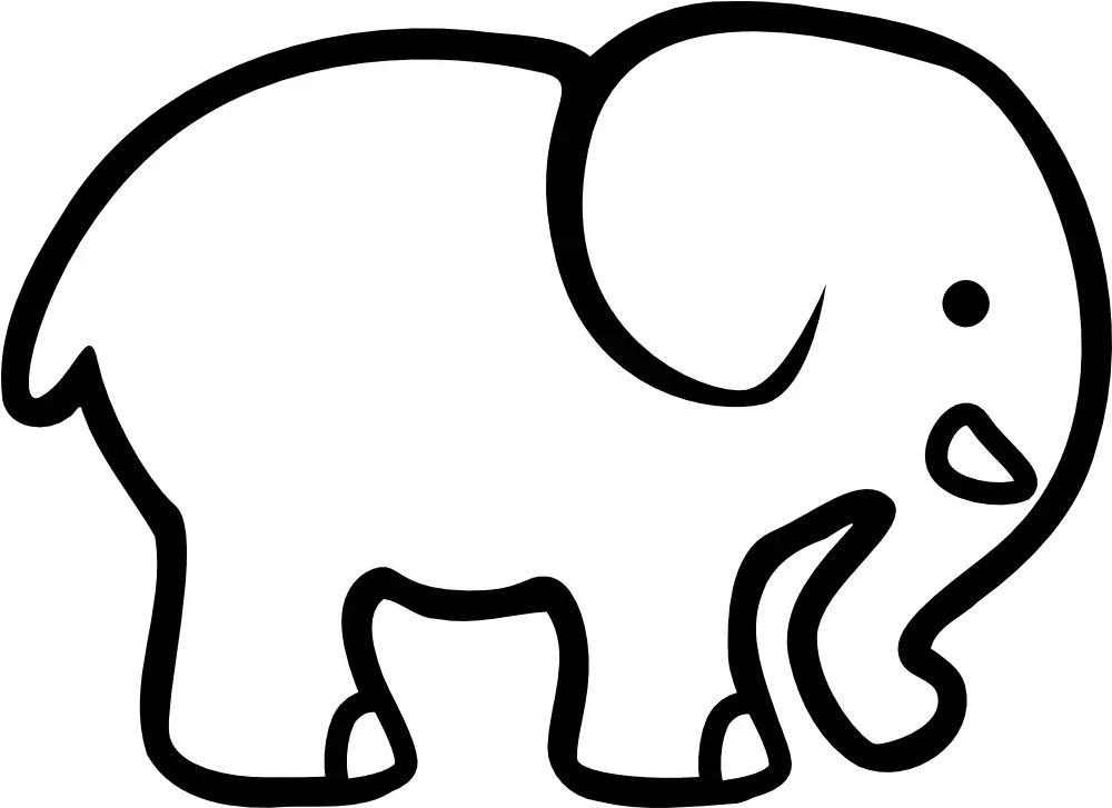 Free Image Elephant Download Png Images Easy Elephant Cartoon Elephant Tusk Icon