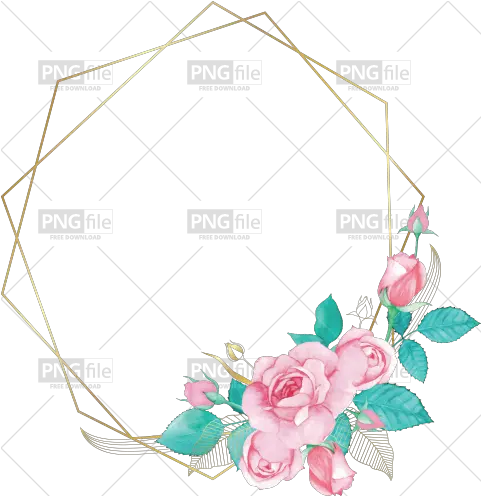 Decorative Flower Frame Png Flower Frame Png Floral Frame Png