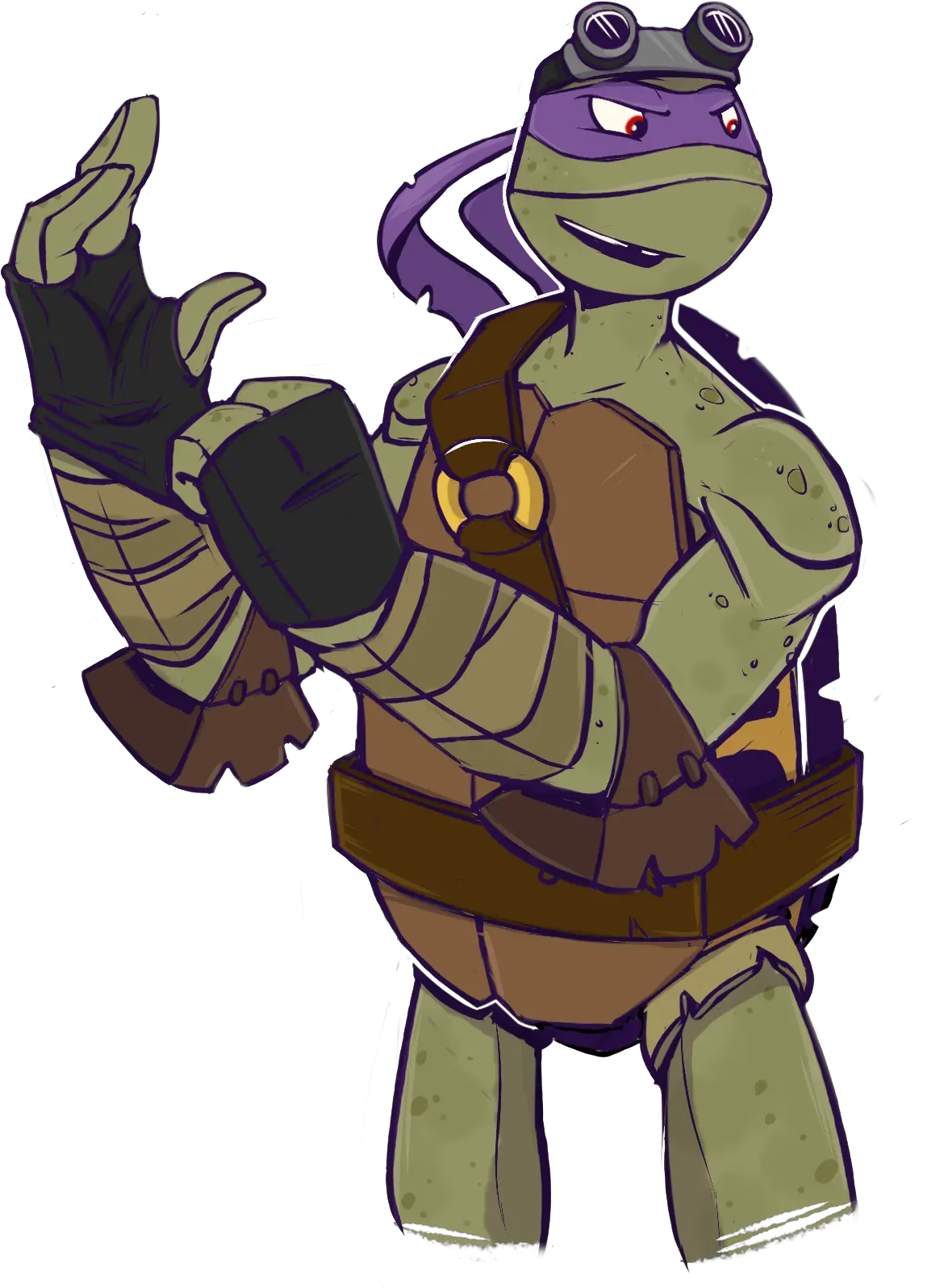 Download Hd Fluffy Lair Teenage Mutant Ninja Turtles Ninja Turtle Cartoon Drawing Png Ninja Turtles Png