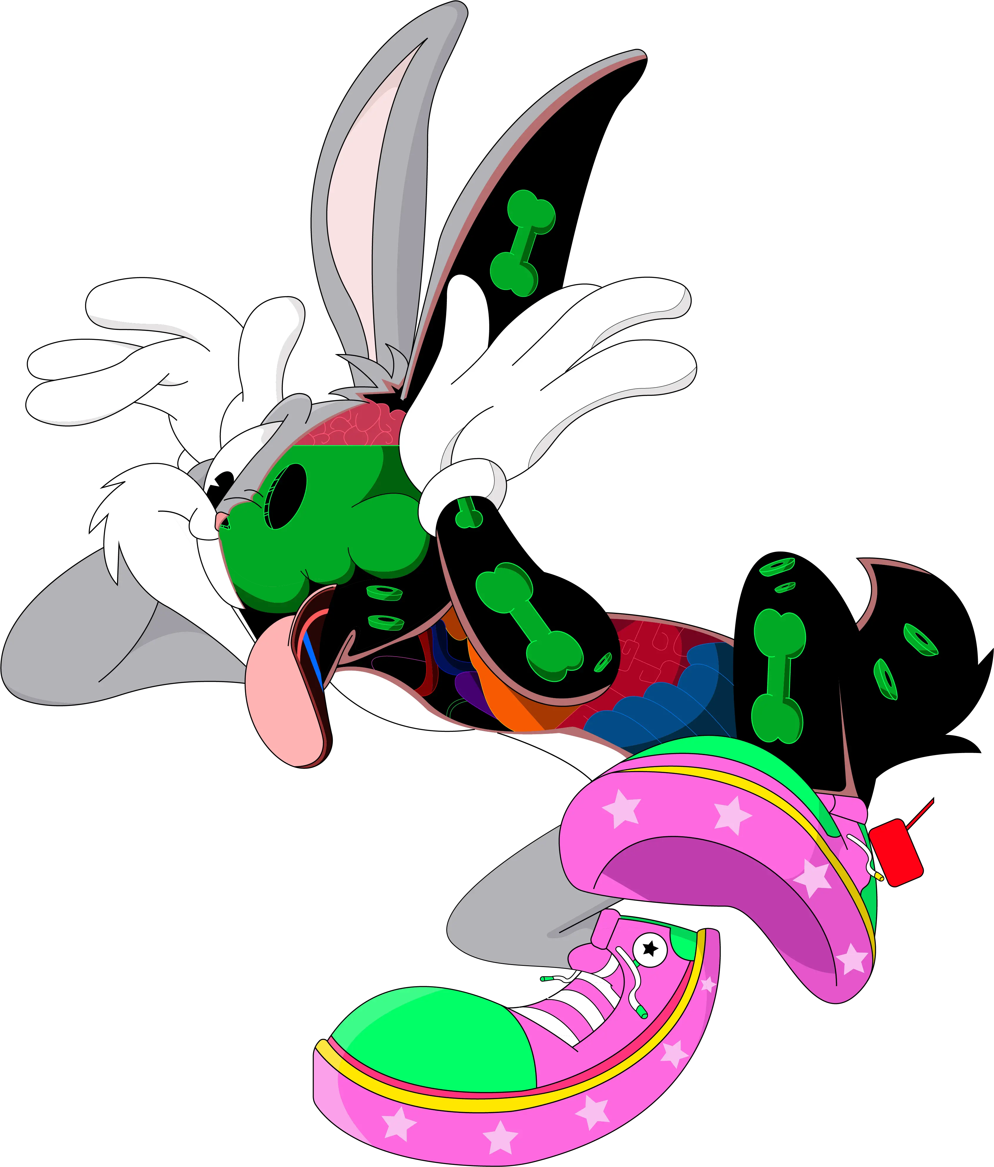 Image Of Bugs Bunny Sticker Cartoon Full Size Png Portable Network Graphics Bugs Bunny Png