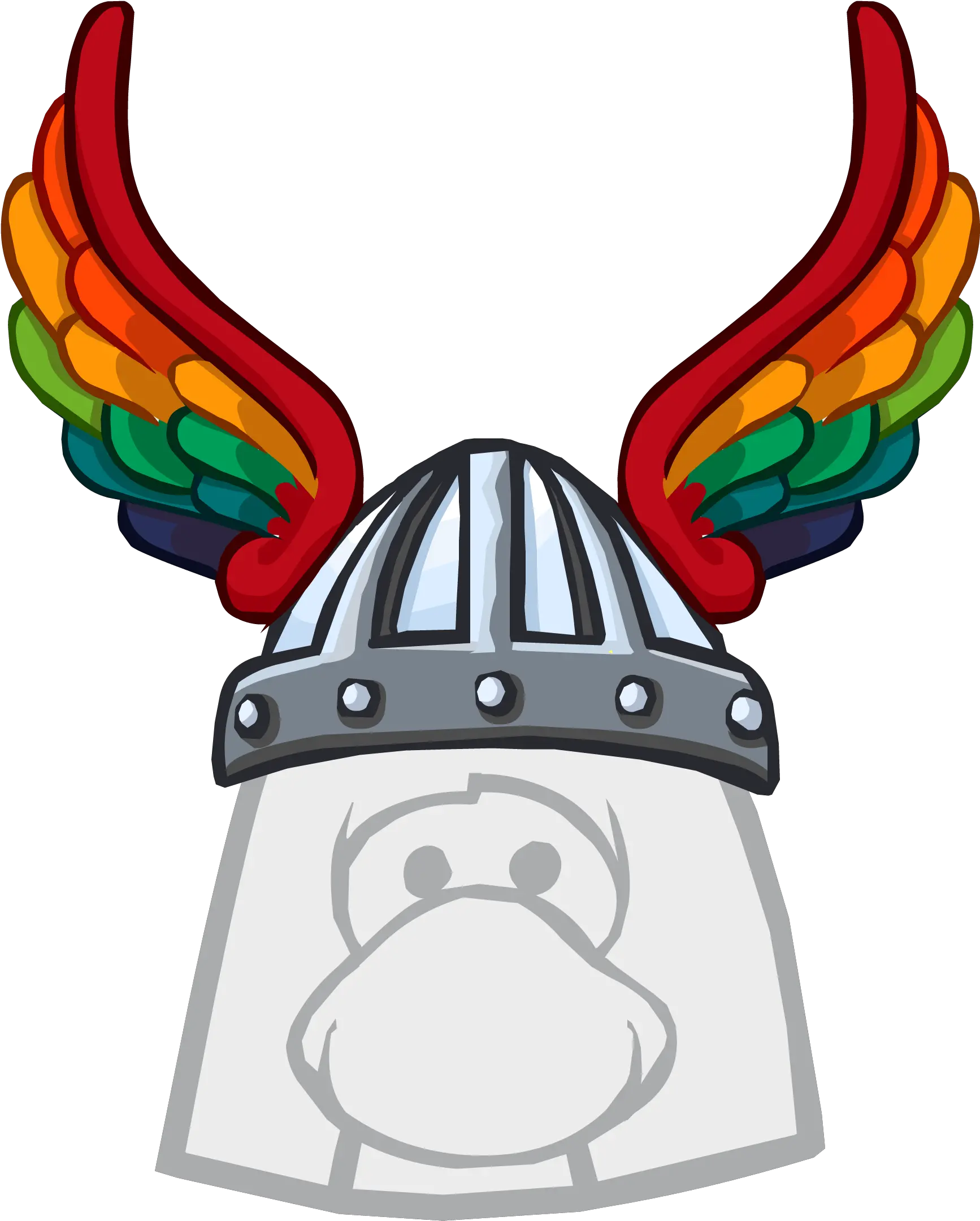 Download Hd Viking Clipart Club Penguin Club Penguin Side Ponytail Png Viking Helmet Png