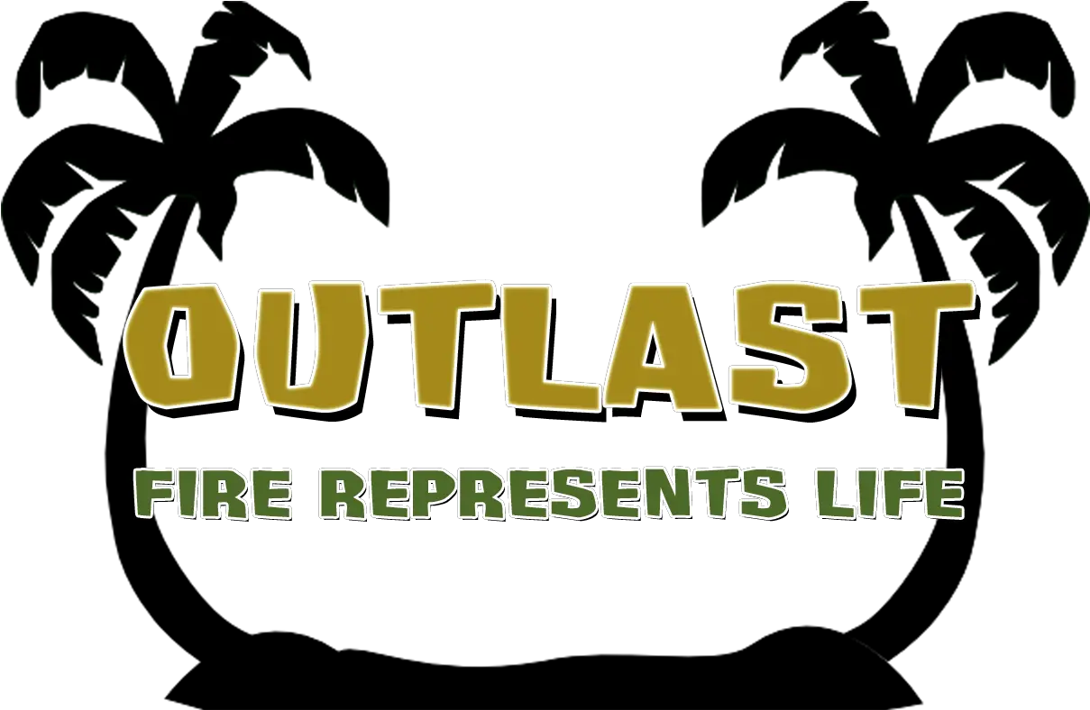 Outlast Silhouette Palm Tree Png Outlast Logo Transparent