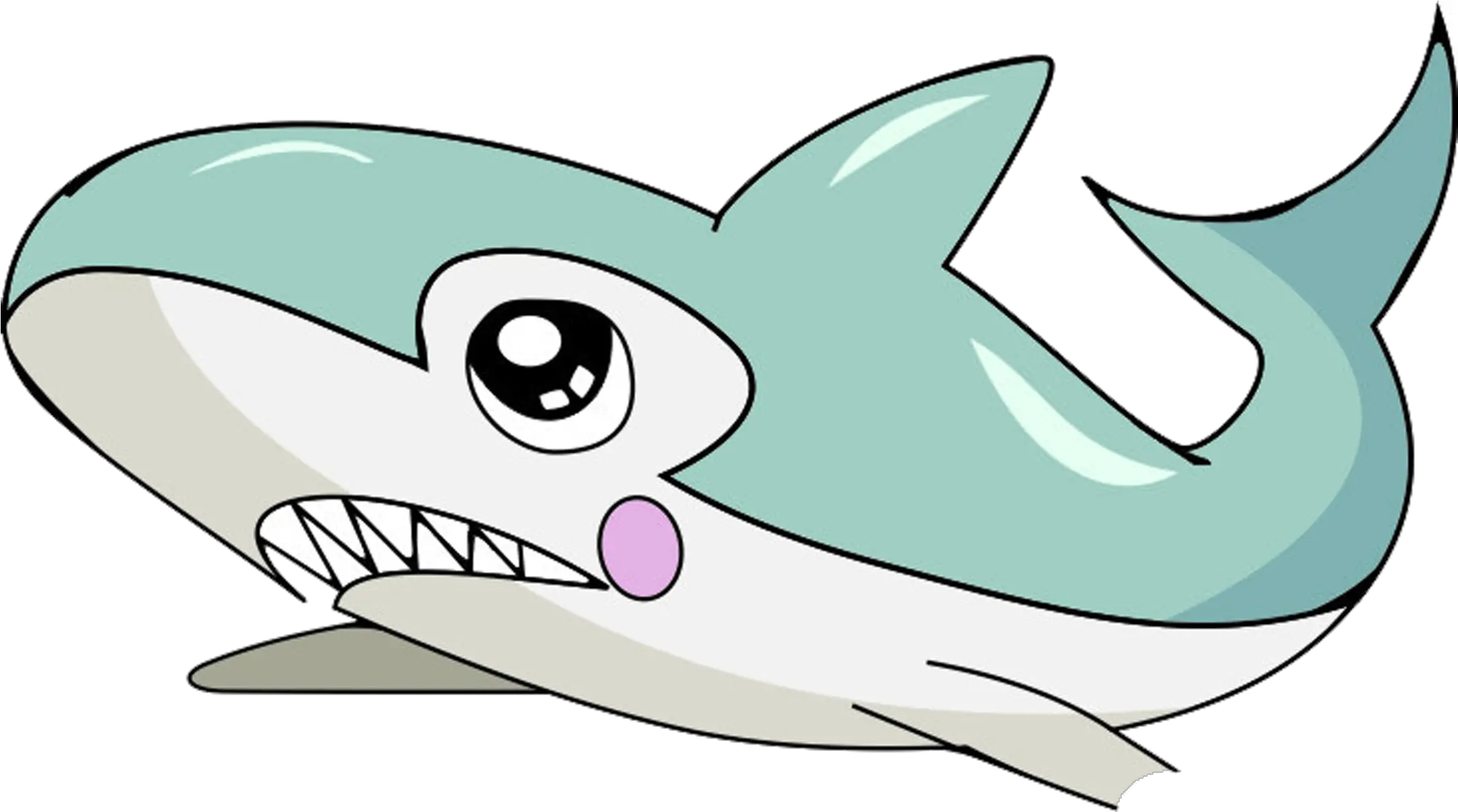 Shark Cartoon Fish Animation Shark Png Download 2953 Gambar Ikan Hiu Kartun Cartoon Shark Png