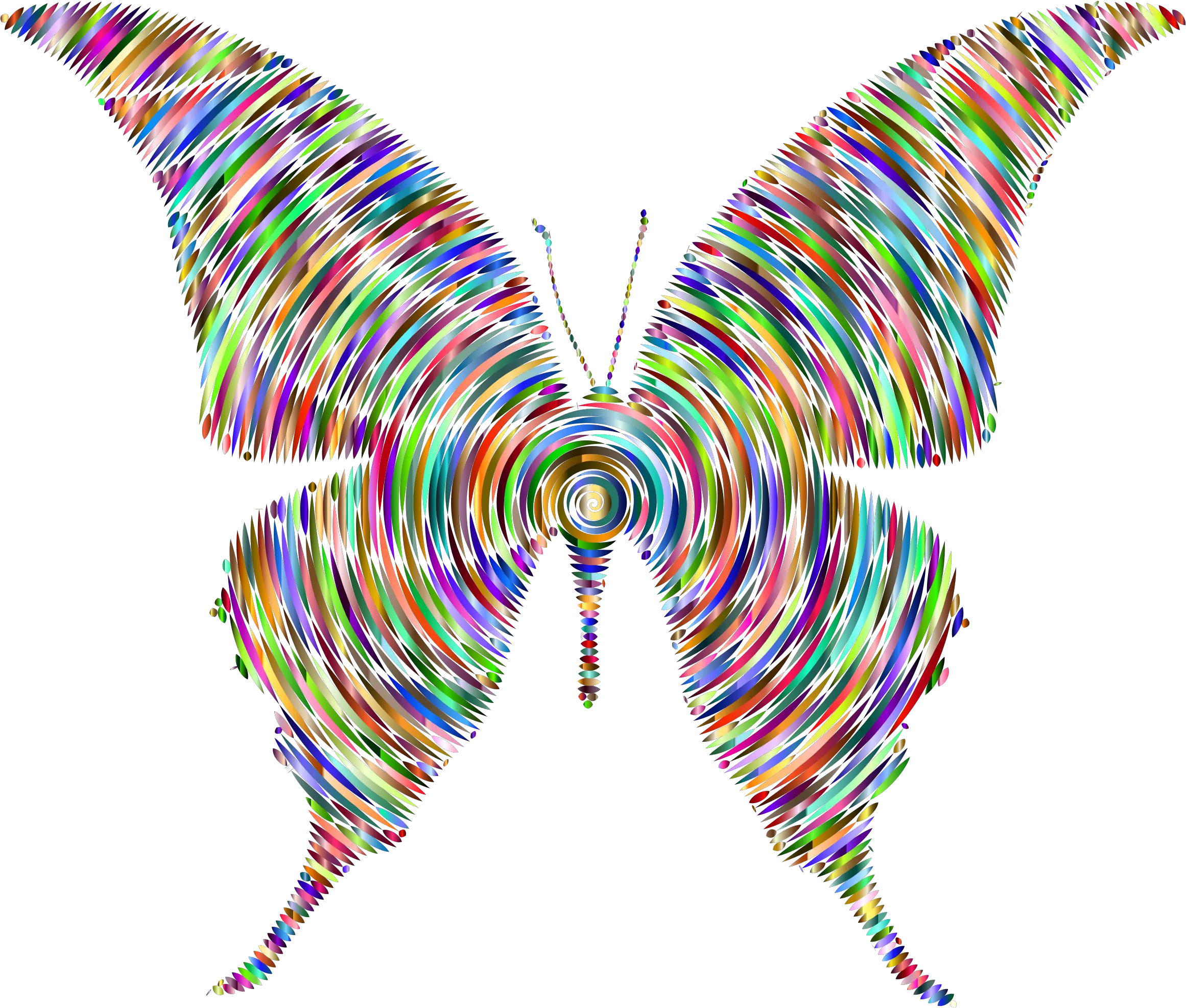 Download This Free Icons Png Design Of Prismatic Butterfly Clip Art Butterfly Silhouette Png