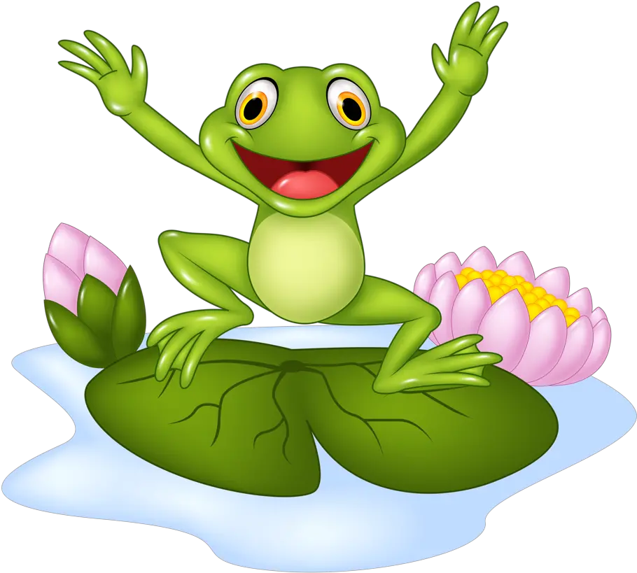 Download Funny Cartoon Animals Png Frog Jumping Cartoon Cartoon Animals Png