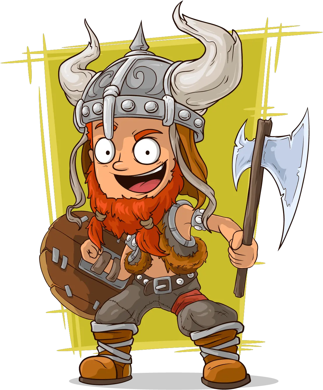 Crazy Eyes Tavern Tankards Viking Warrior Cartoon Png Crazy Eyes Png