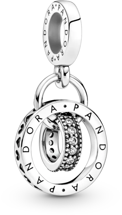 Pandora Logo Circles Dangle Charm Charm Pandora Png Pandora Icon