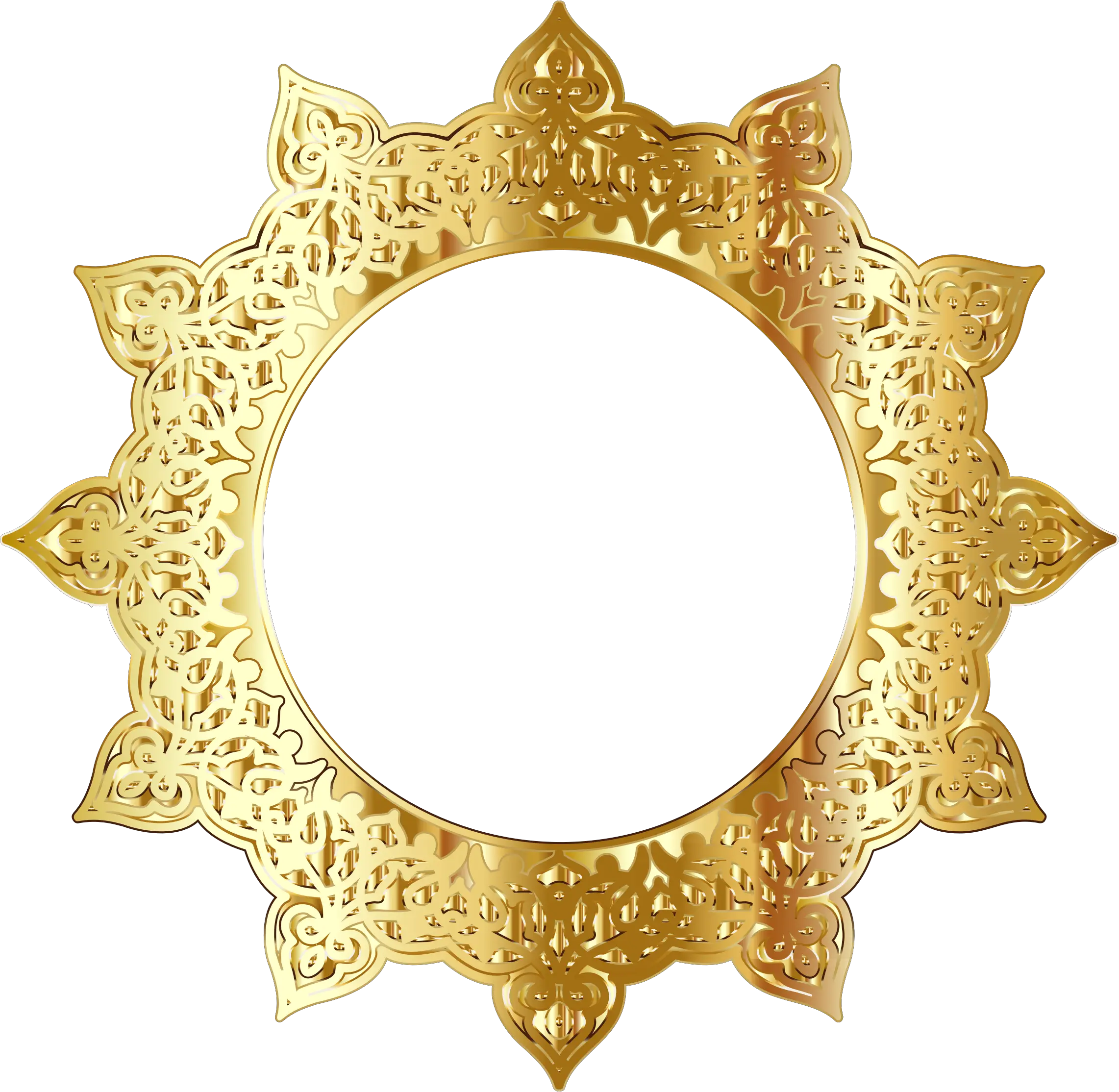 Free Gold Oval Frame Png Download Golden Round Frame Png Oval Frame Png