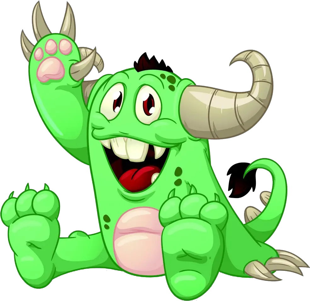 Cartoon Monster Animation Clip Art Cute Cartoon Monsters Monster Clipart Png Monsters Png