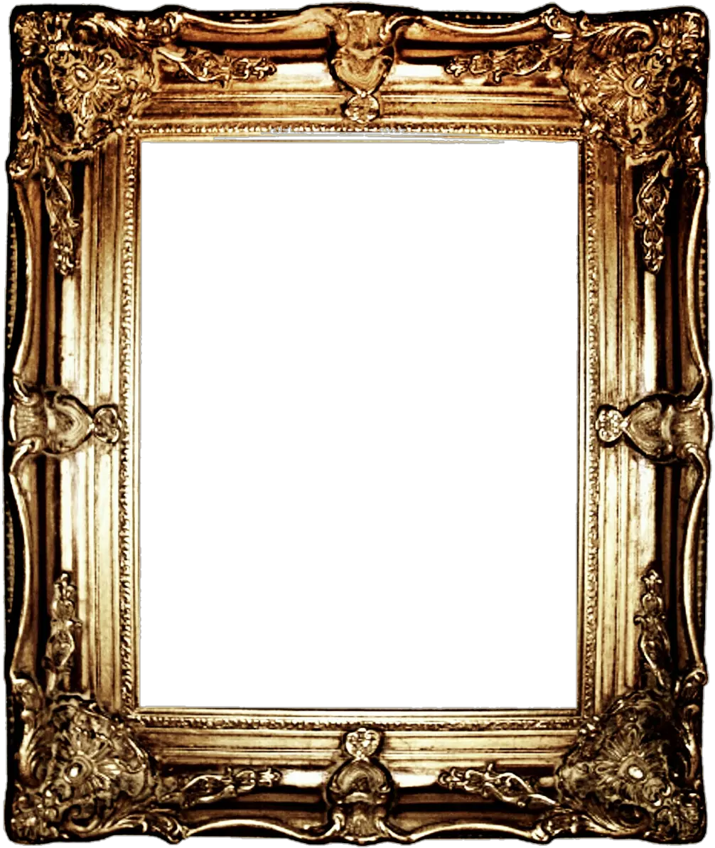 Clip Library Download Antique Frame Clipart Gold Portrait Old Picture Frames Png Gold Frame Transparent