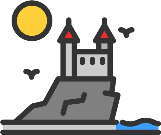 Castles Silhouette Buildings Antique Building Old Icon Png Medieval Tower Icon