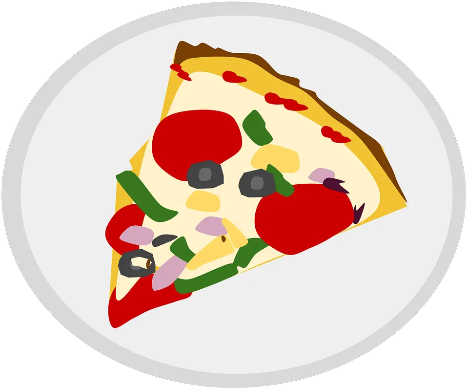 Pizza Food Italian Pizza Clipart Full Size Clipart Cartoon Food Plate Png Italian Food Png