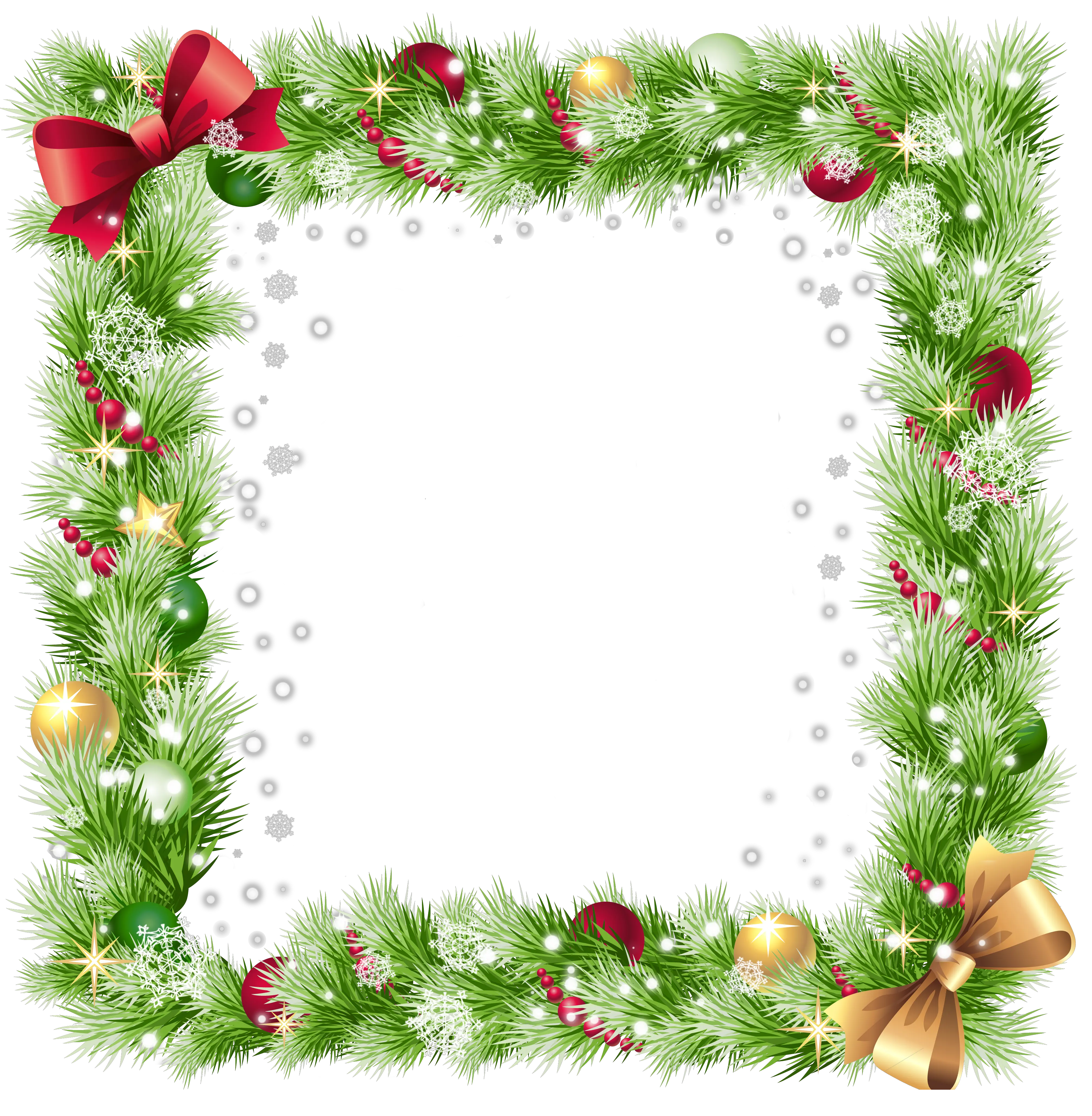 Holidays Clipart Picture Frame Transparent Christmas Borders Png Christmas Frame Transparent