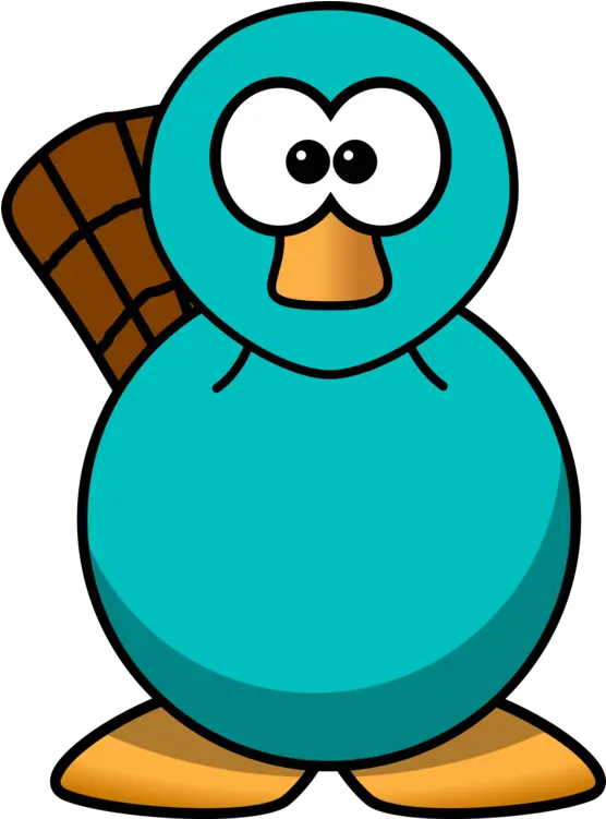 Flightless Bird Artwork Beak Png Cartoon Duck Clipart Perry The Platypus Png