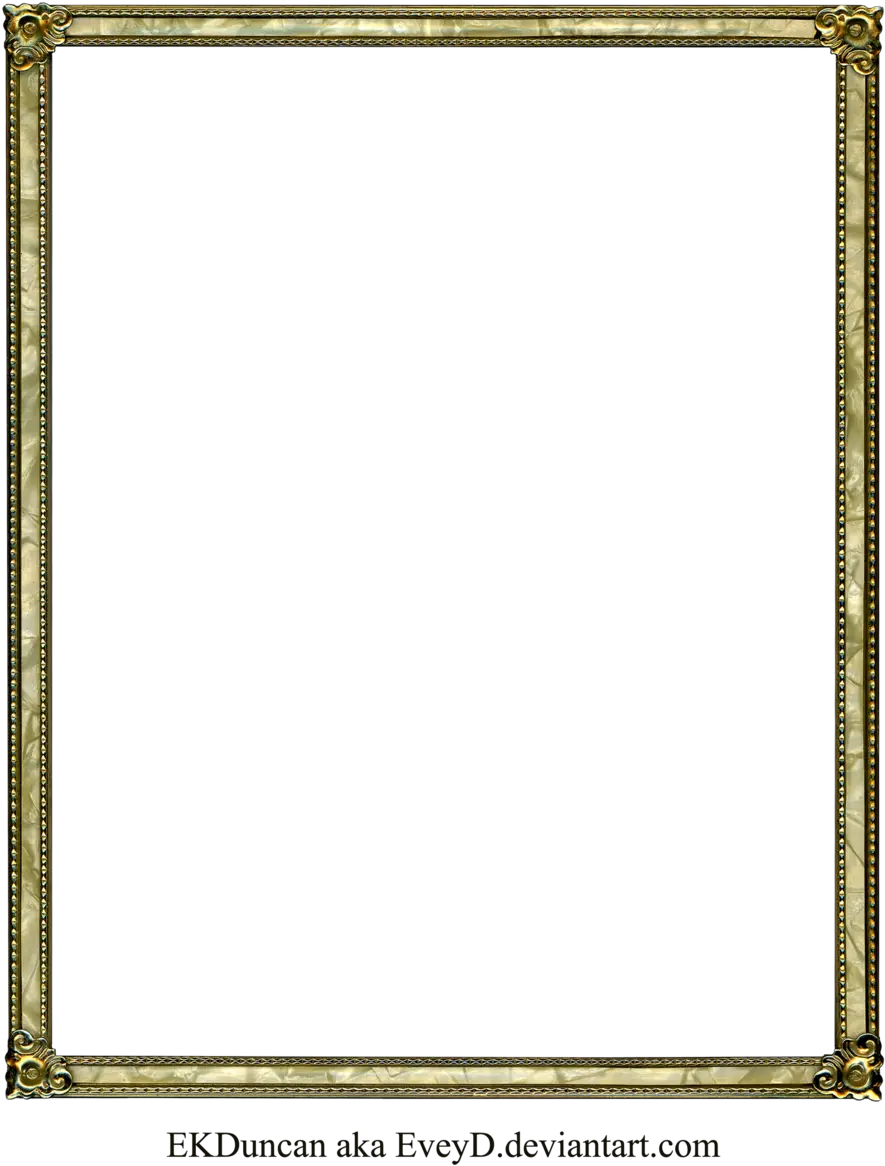 Antique Gold Vintage Frame 4 By Ekduncan Eveyd Picture Picture Frame Png Vintage Picture Frame Png