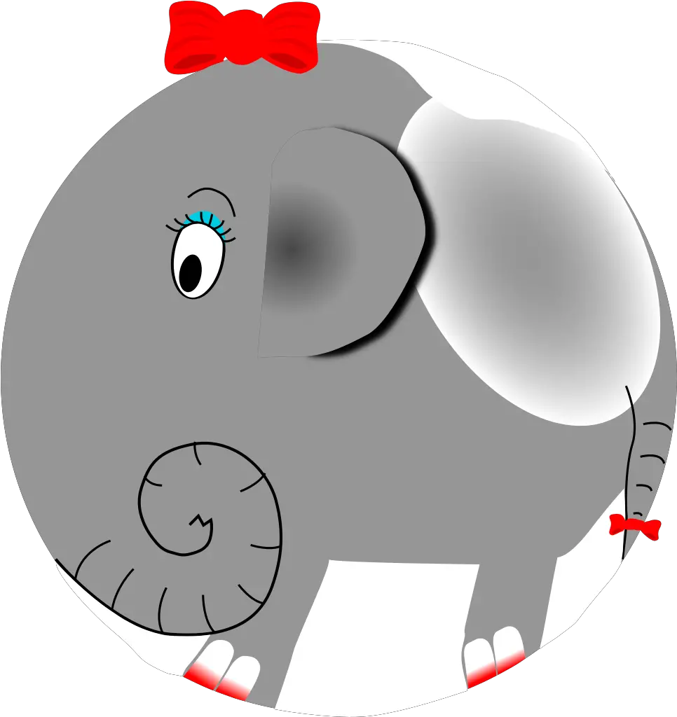 Jumping Female Elephant Cartoon Png Svg Clip Art For Web Clipart Of Female Elephant Jumping Person Icon