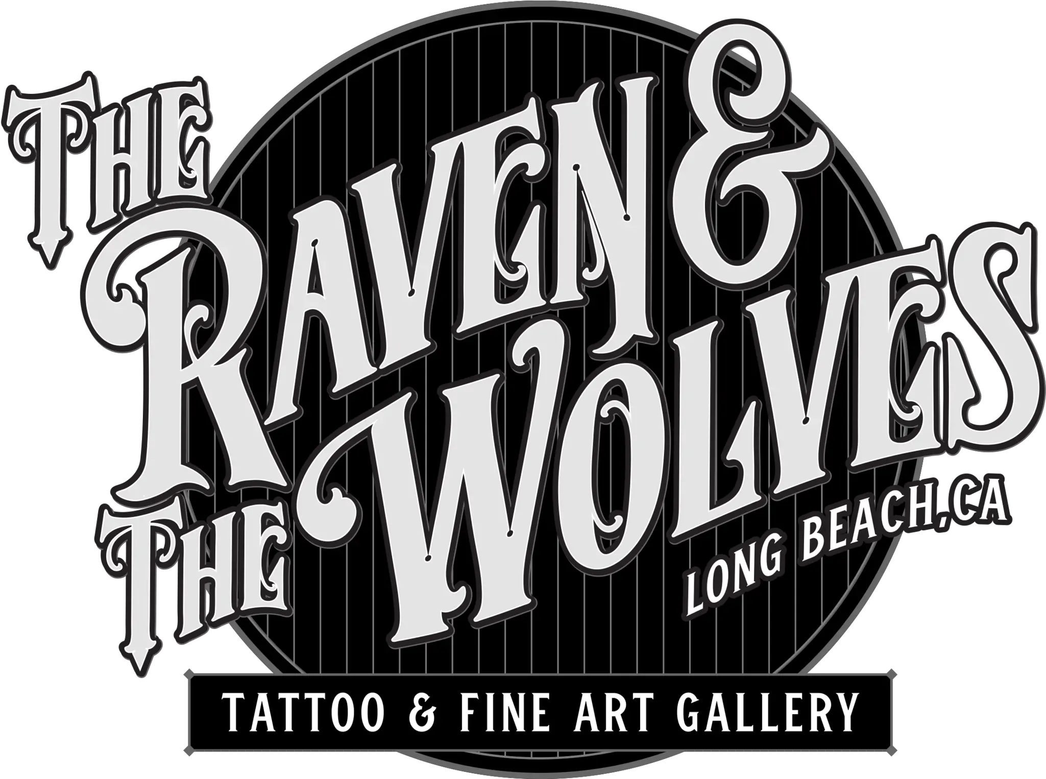 The Raven U0026 Wolves Pin Ravens And Wolves Long Beach Png Ravens Logo Transparent