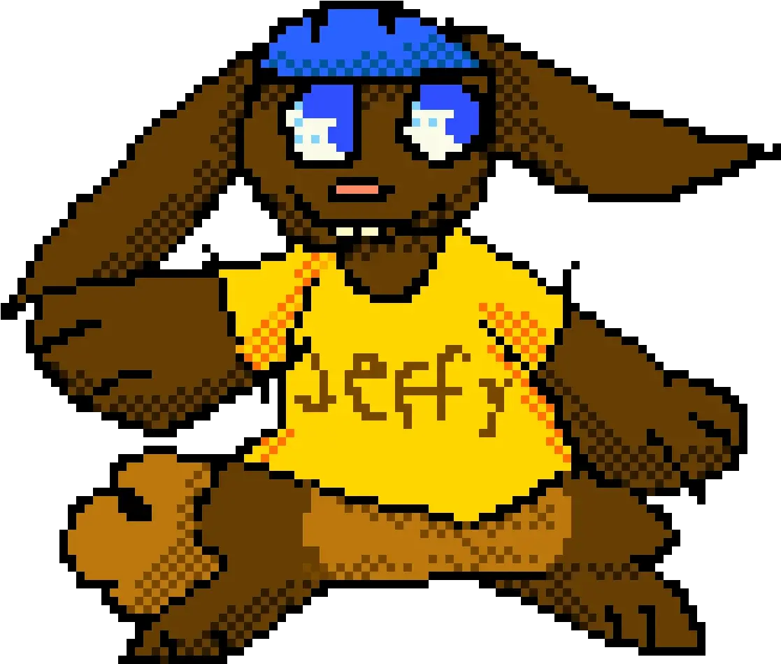 Pixilart Jeffy Bunny By Froskii Cartoon Png Jeffy Png