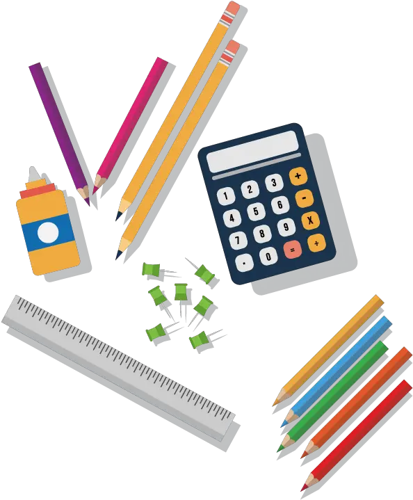 Download School Supplies Png Cartoon School Supplies Png School Supplies Png