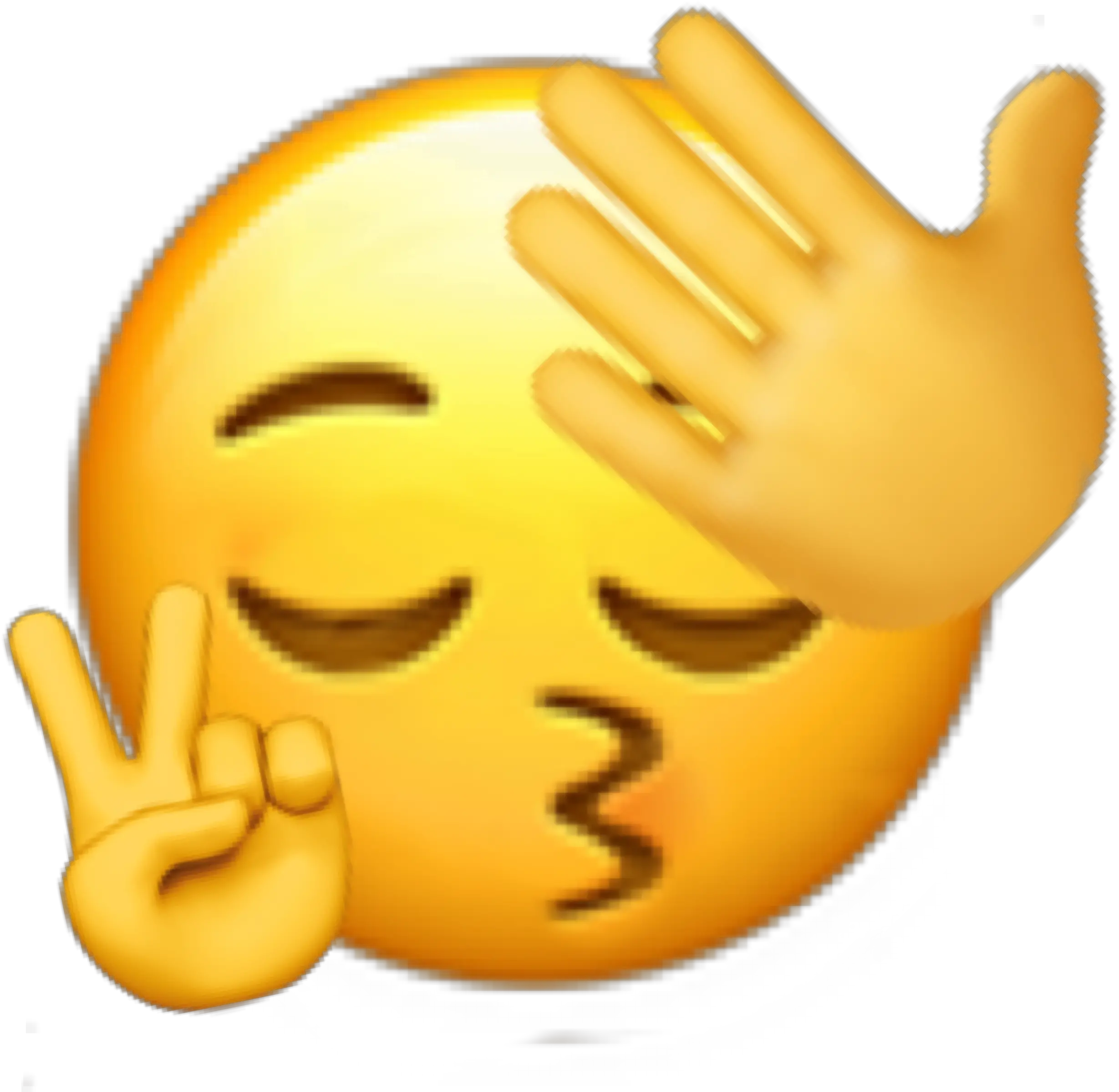 Emoji Peace Bisexual Akward Meme Peace Sign Kissy Face Png Peace Sign Emoji Png