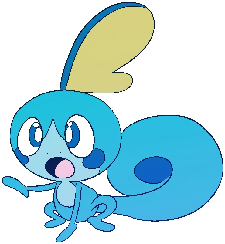 It Reminds Me Of A Frog Tadpole With Legs Cartoon Clipart Blue Tadpole Frog Pokemon Png Gumby Png