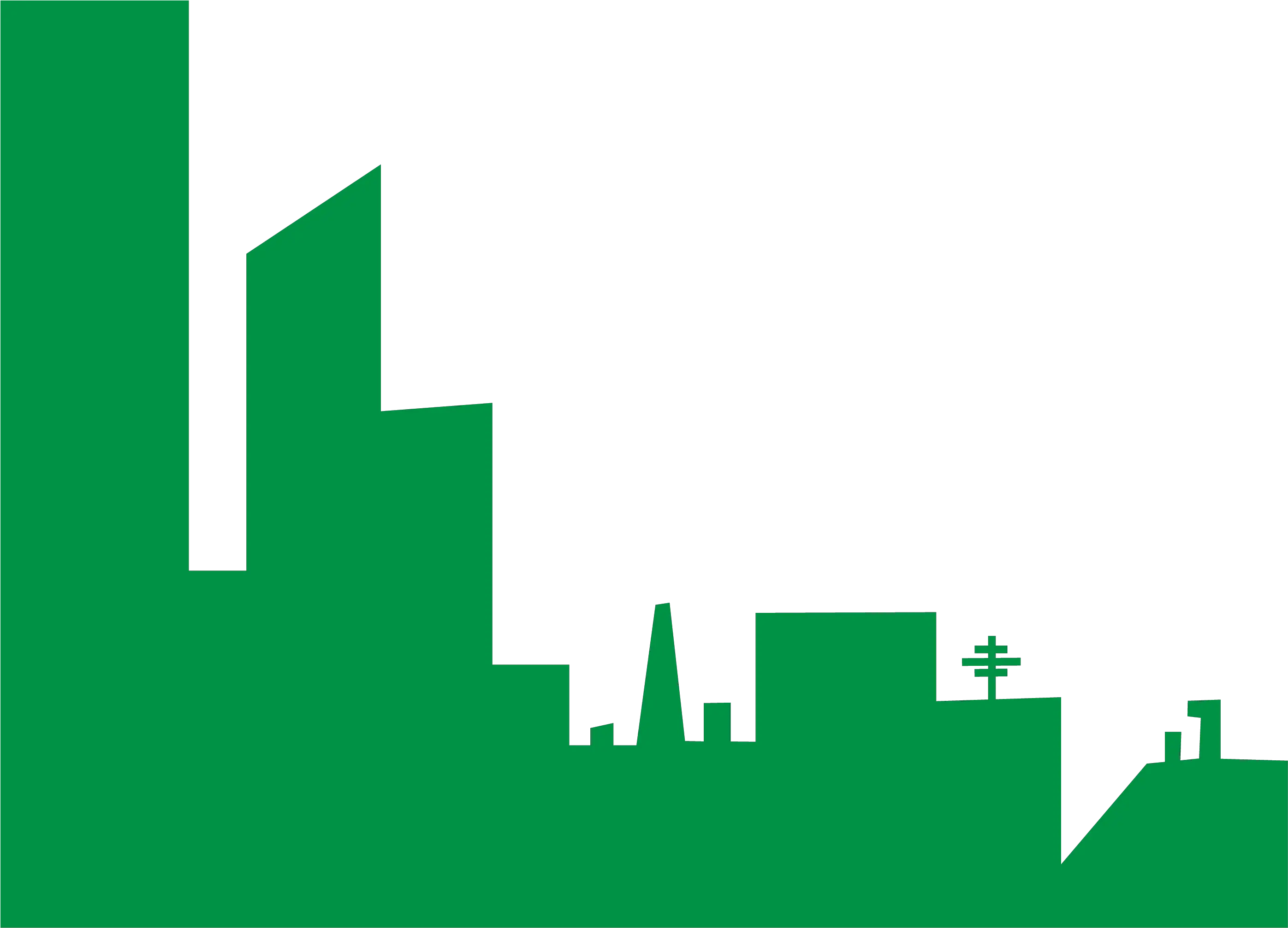 New York Skyline Png Green Building Vector Png Building Clip Art Green New York Skyline Silhouette Png